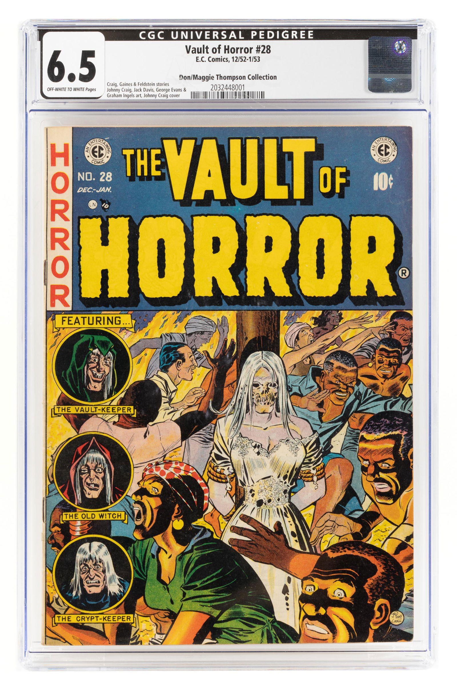 VAULT OF HORROR #28 * CGC 6.5 * Don & Maggie Thompson (1 of 3)