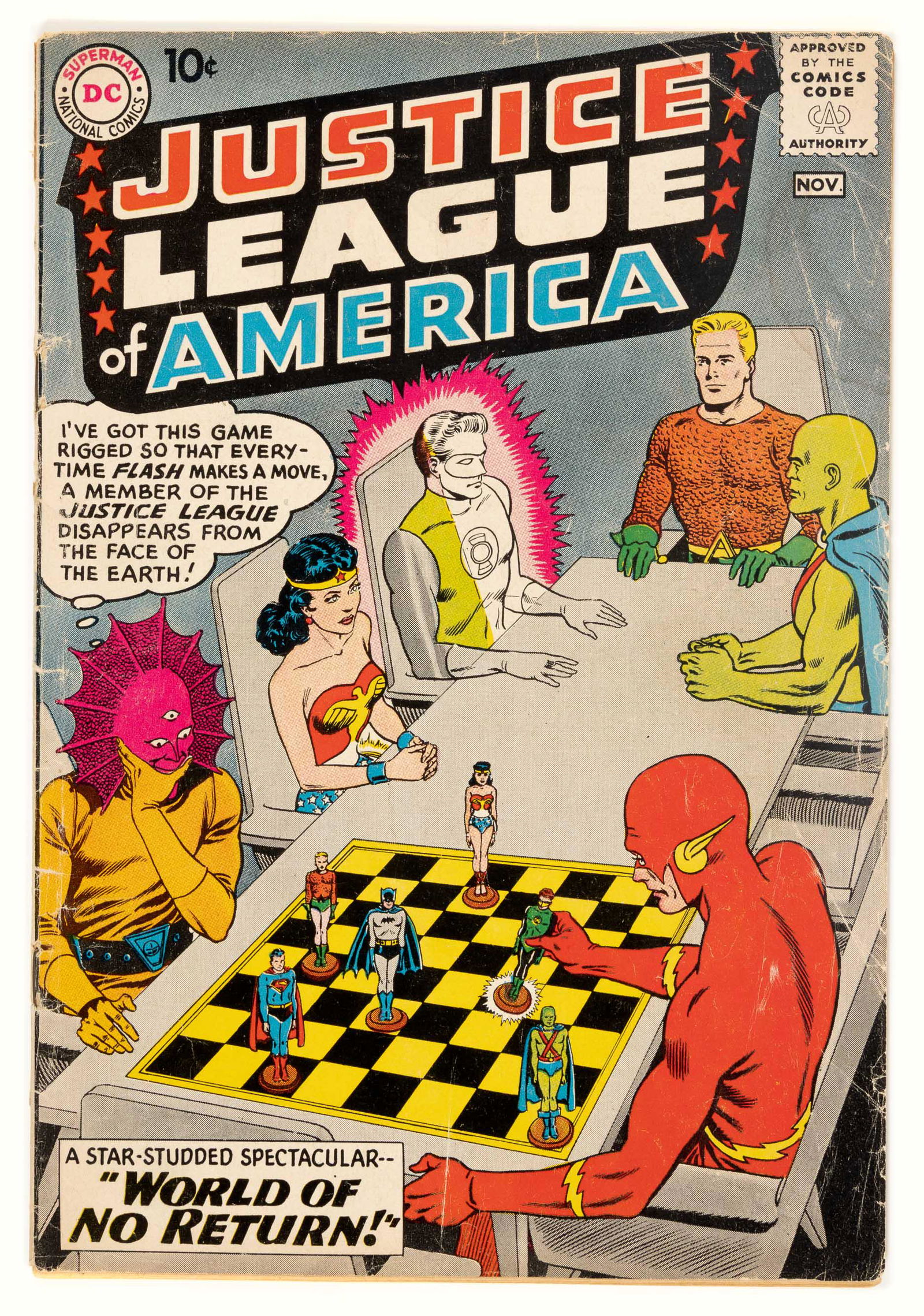 JUSTICE LEAGUE of AMERICA #1 * G/VG (3.0) * Cleaned & (1 of 2)