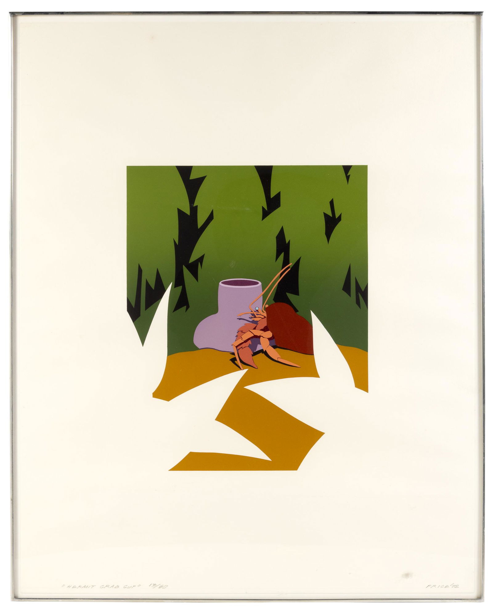 Ken Price serigraph, 1972 (1 of 1)