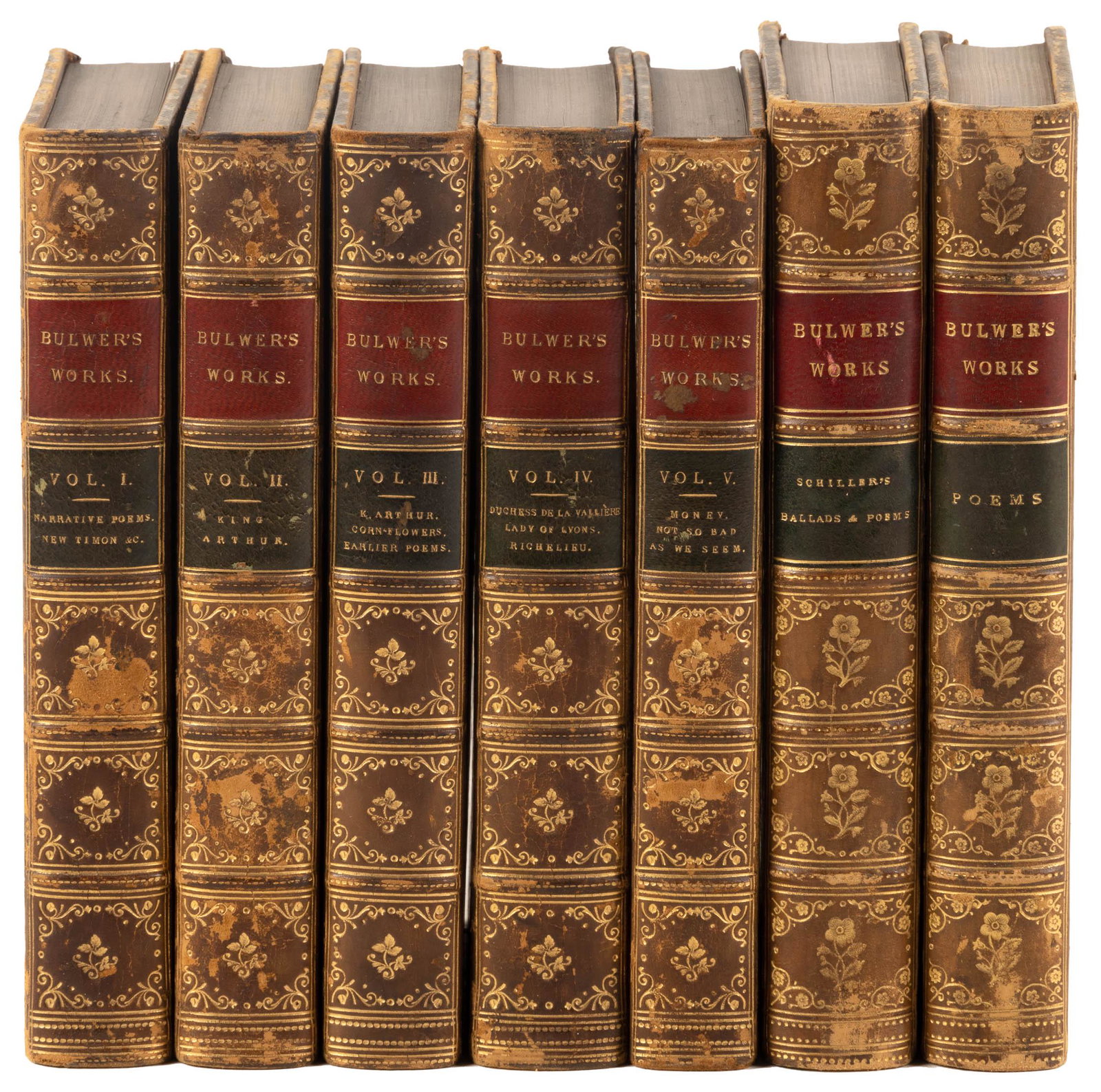 Edward Smith-Stanley's copies of Schiller: Heading: (Smith-Stanley, Edward) Author: Schiller, Frederick Title: The Poetical and Dramatic Works. Place Published: London Publisher:Chapman & Hall Date Published: 185 Description: </