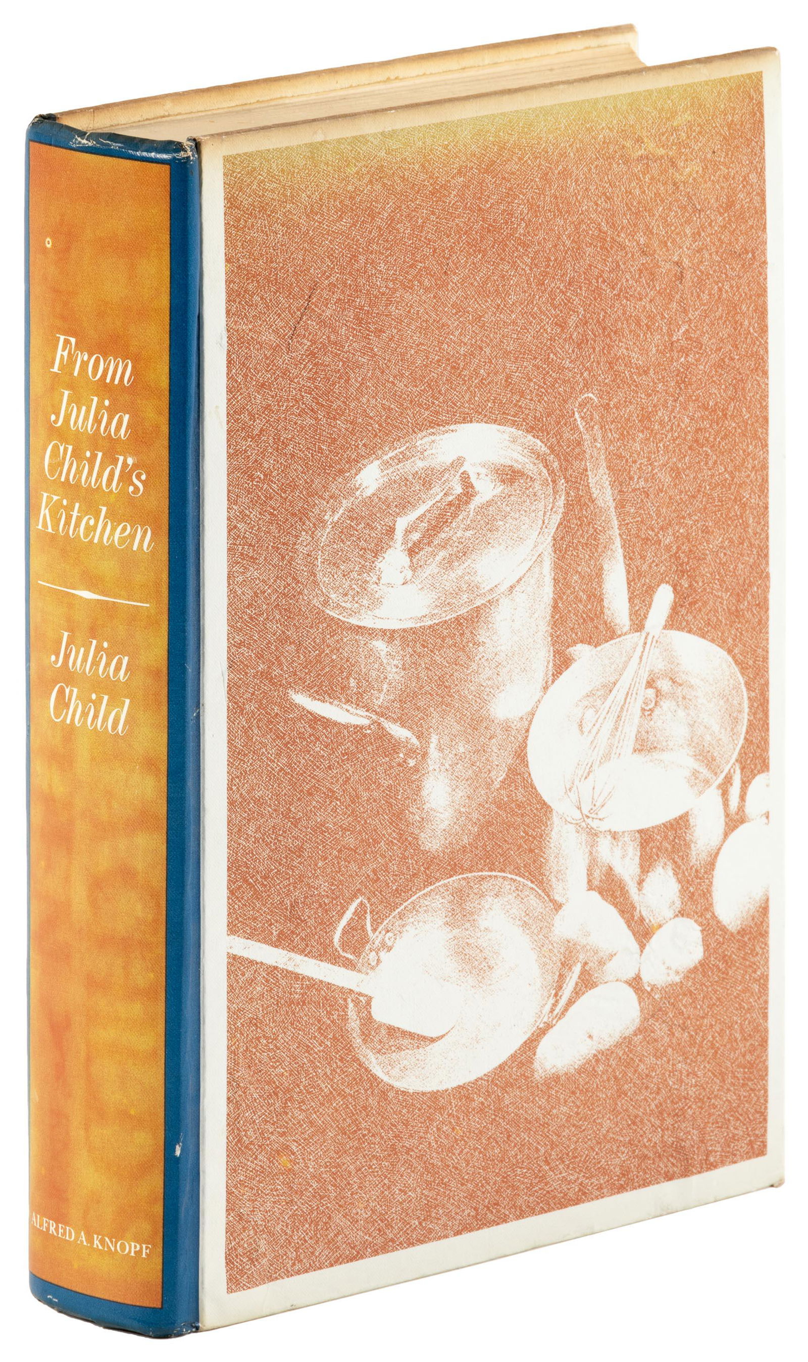 Signed by Julia Child with inscription "Bon Apé (1 of 4)