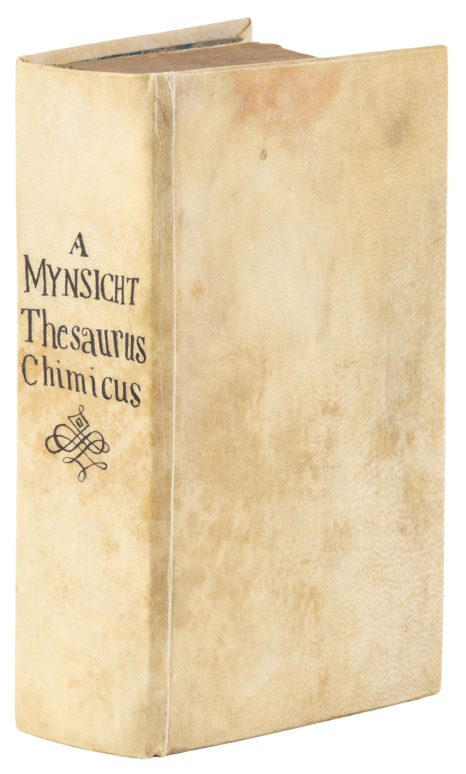 Medical text by German alchemist, 1697 (1 of 4)