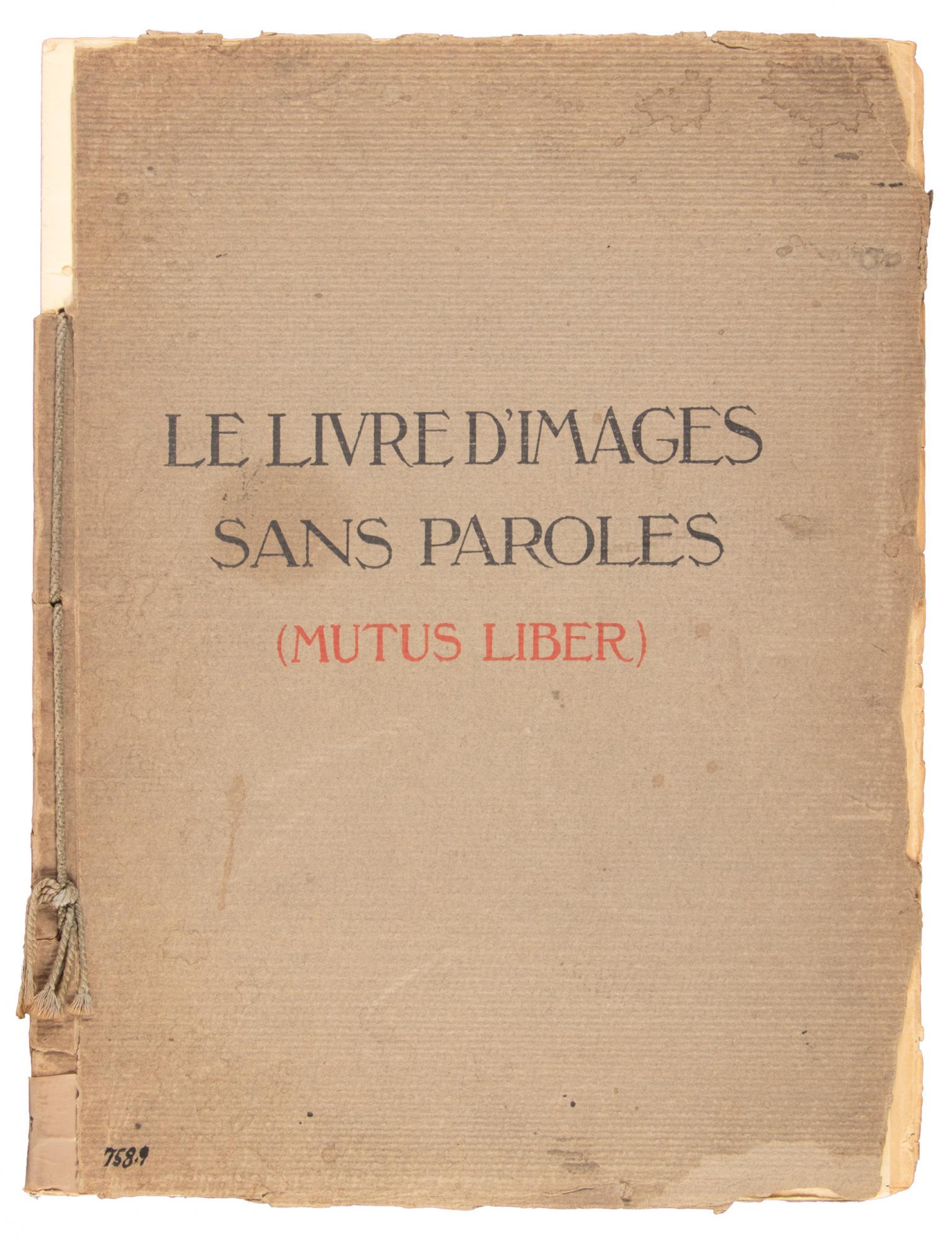 Rare facsimile of major alchemical work: Heading: (Occult) Author: Saulat, Jacob, sieur des Marez, attrib. Title: Le livre d'Images sans Paroles (Mutus Liber); ou? toutes les ope?rations de la philosophie herme?tique sont de?crites et repre?