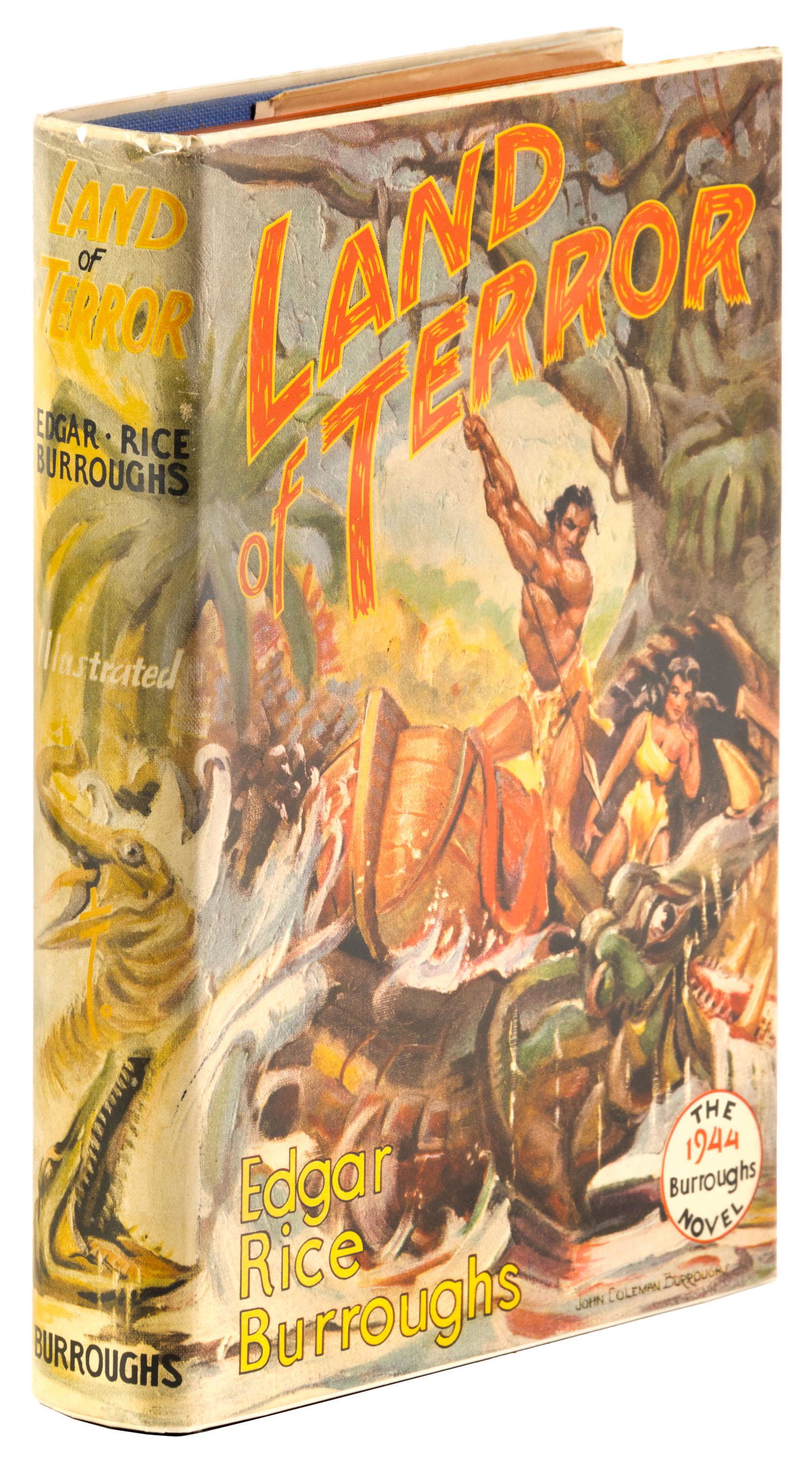 Edgar Rice Burroughs Land of Terror 1st Ed. (1 of 1)