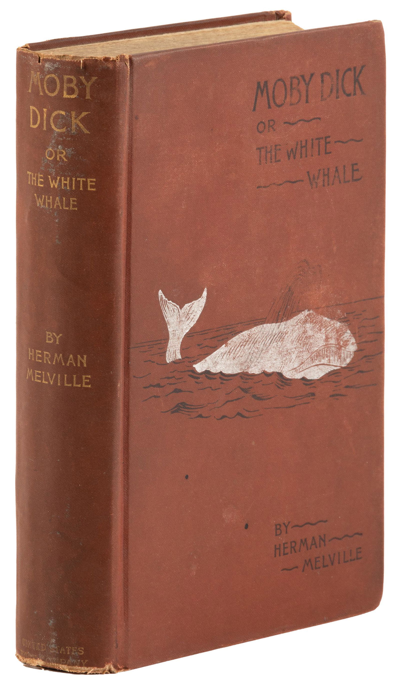 Moby Dick 2nd ed 1892: Heading: Author: Melville, Herman Title: Moby-Dick or the White Whale Place Published: New York Publisher:United States Book Company Date Published: [1892] Description: 545 pp.