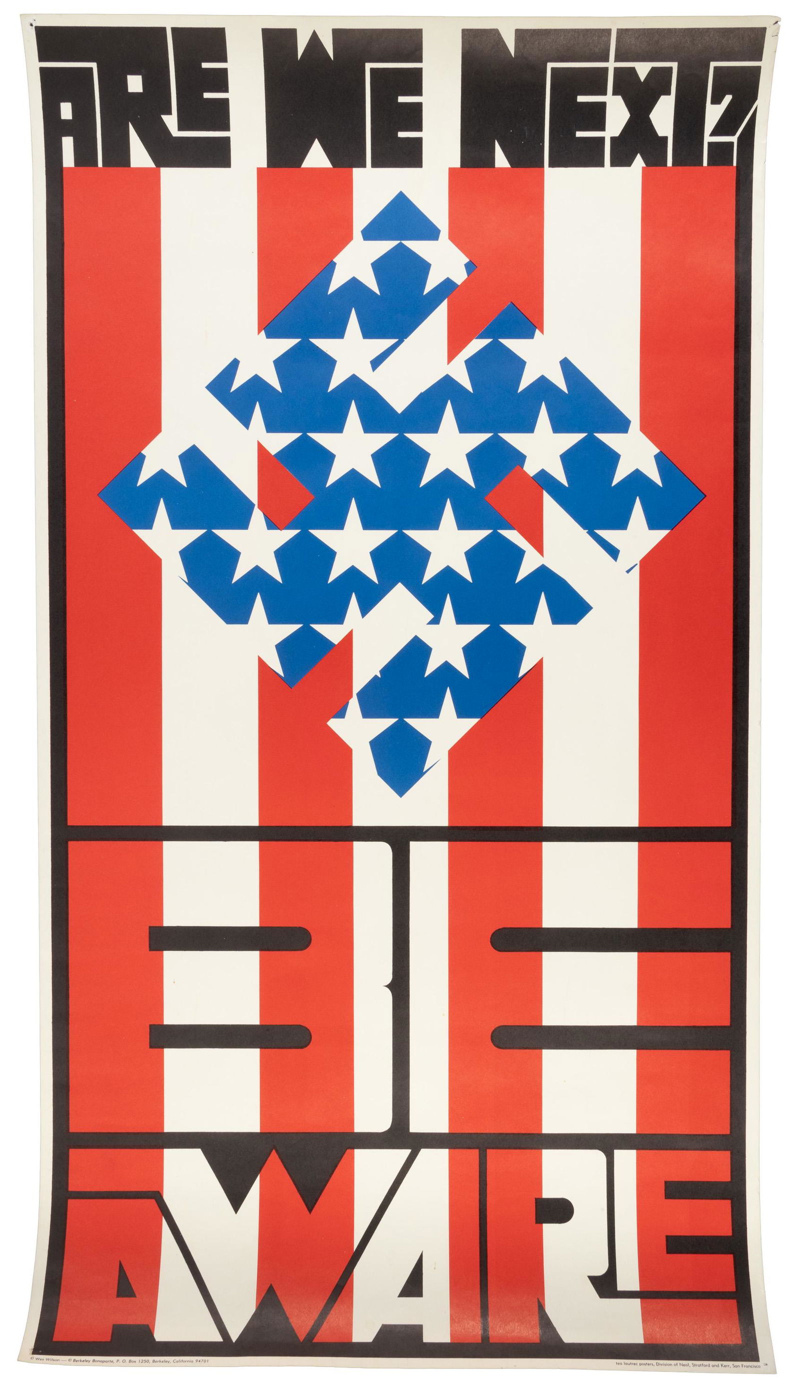 Wes Wilson's first poster (1 of 1)