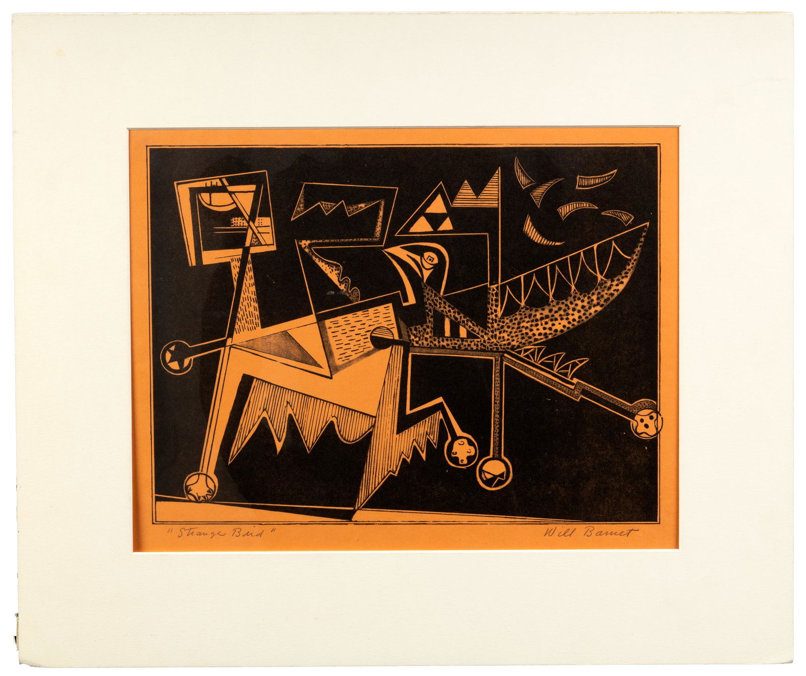 Signed by Will Barnet, 1947 (1 of 5)