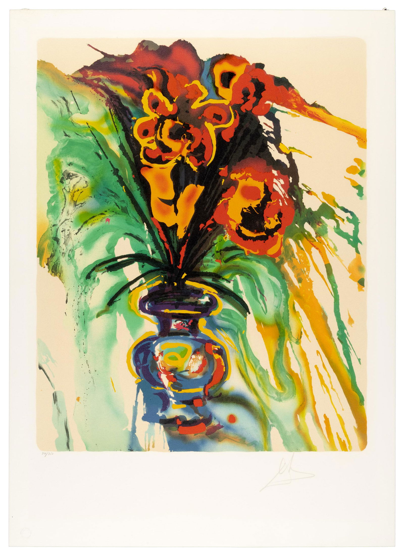 Suite of 2 lithos signed by Salvador Dali (1 of 5)