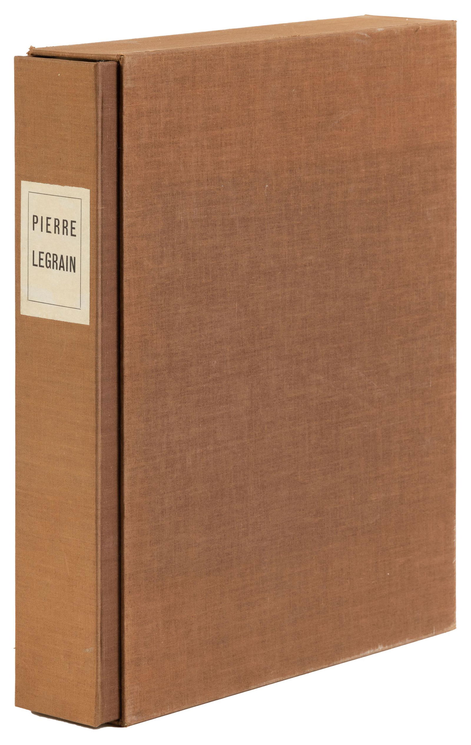 With 7 full-color plates of Art Deco bindings: Heading: Author: Legrain, Pierre Title: Pierre Legrain Relieur, Repertoire Descriptif Et Bibliographique De Mille Deux Cent Trente-Six Reliures. Place Published: Paris Publisher:EditÃ© par Librairi