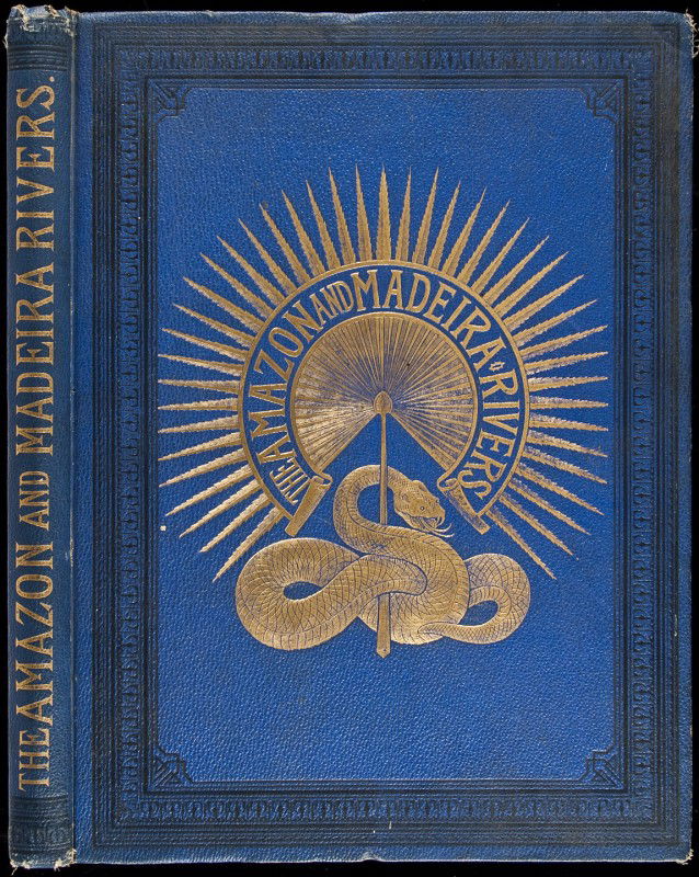 The Amazon and Madiera Rivers 1874: Title: The Amazon and Madiera Rivers: Sketches and Descriptions from the Note-Book of an Explorer Author: Keller, Franz Description: xvi, 177 pp. Woodcut illustrations. (Small folio) original blue clo