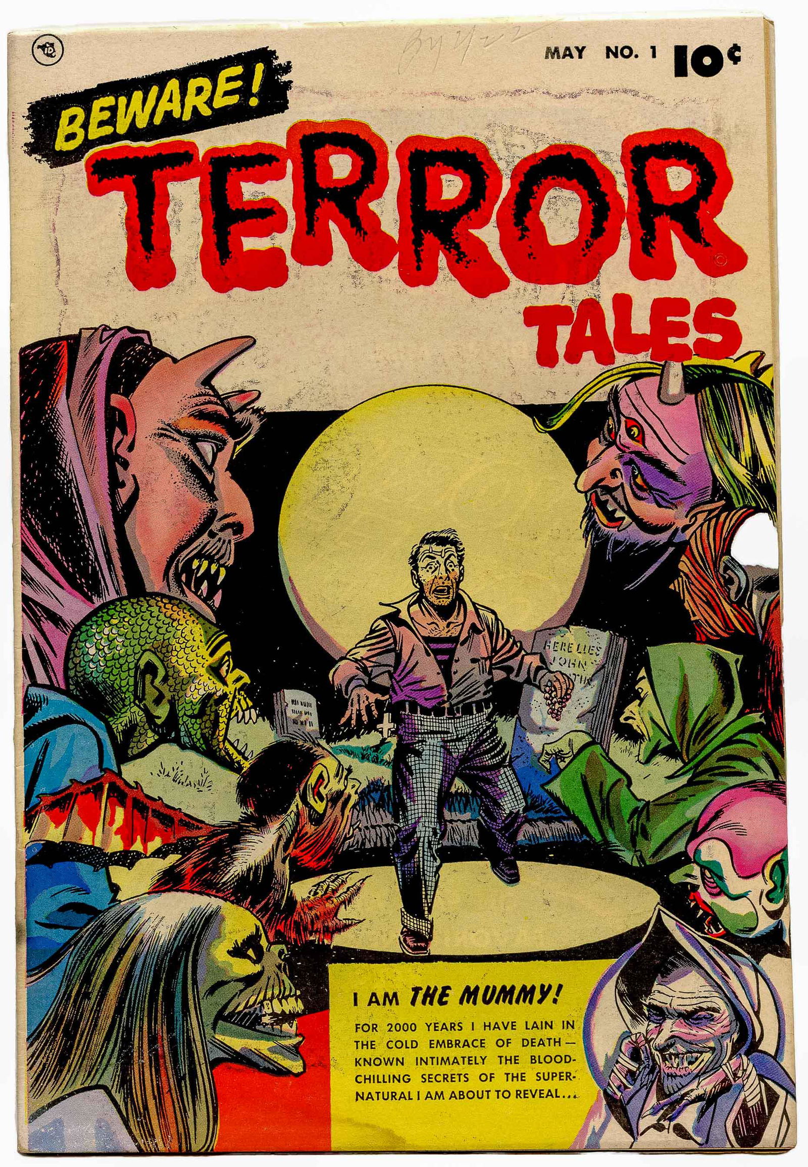 BEWARE TERROR TALES #1 * 3.5 * Bernard BAILY Cover (1 of 2)
