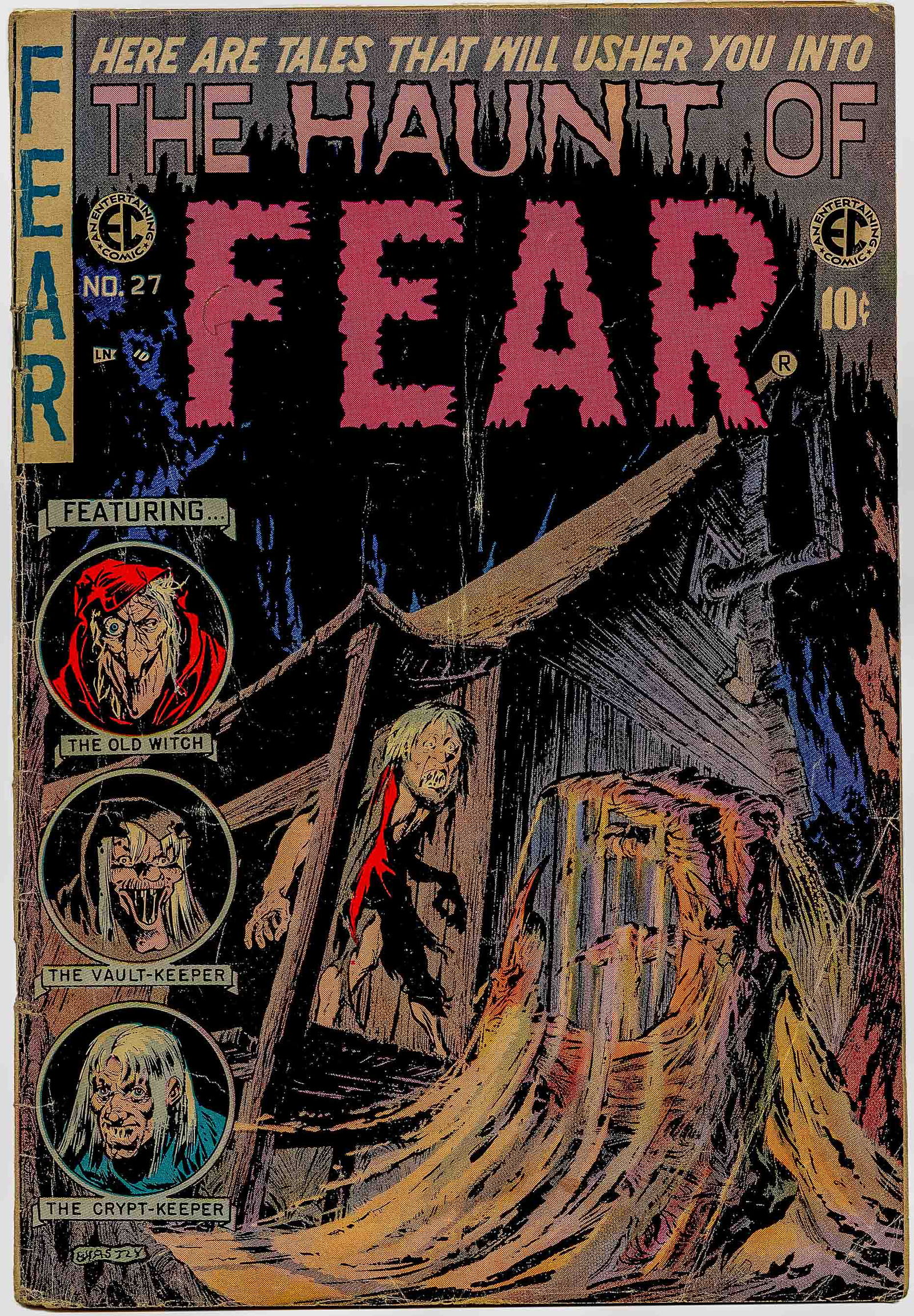 HAUNT OF FEAR #27 * 3.0 * Reed Crandall's "SWAMPED" * (1 of 3)