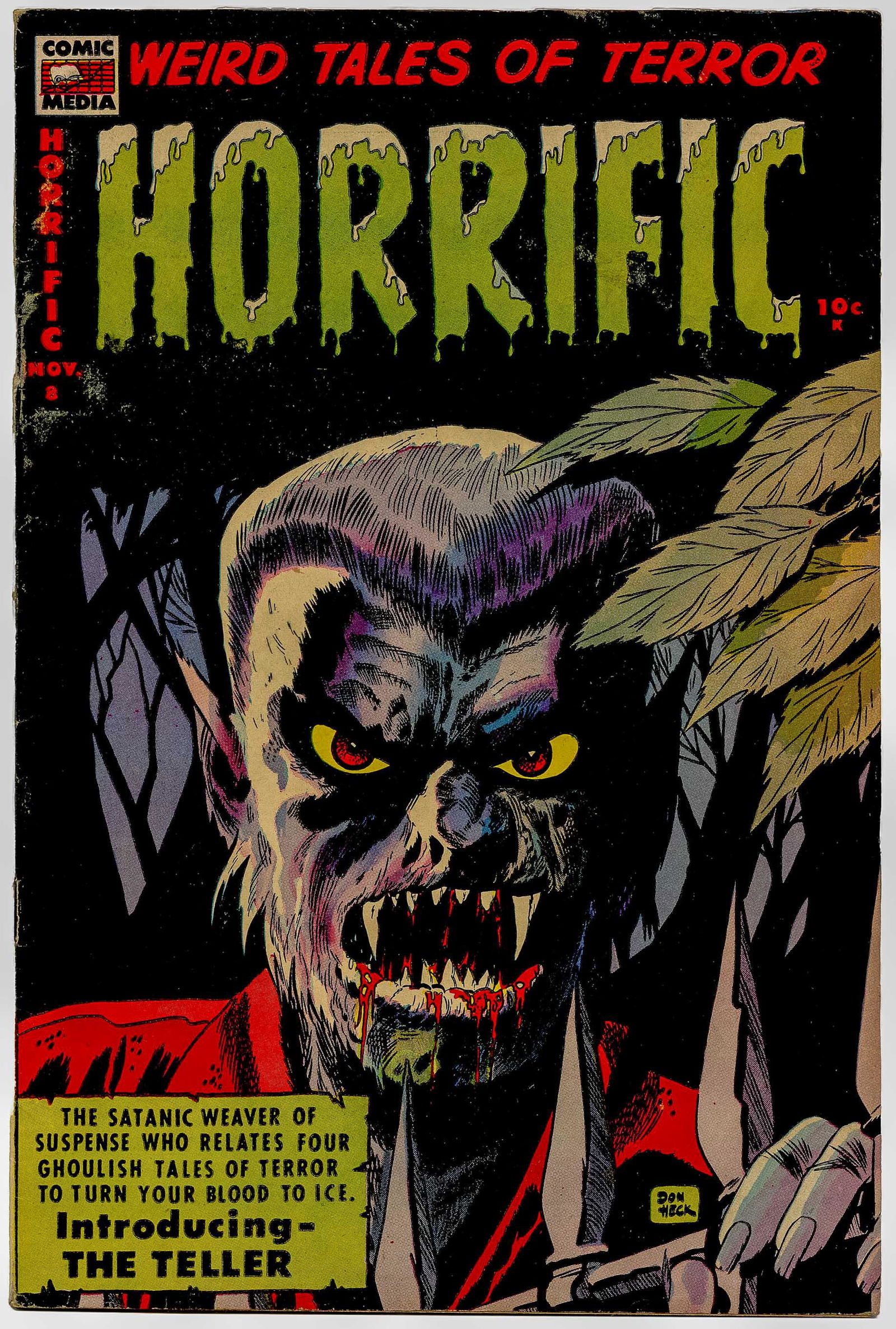 HORRIFIC #8 * 4.0 * Toupee of TERROR (1 of 2)