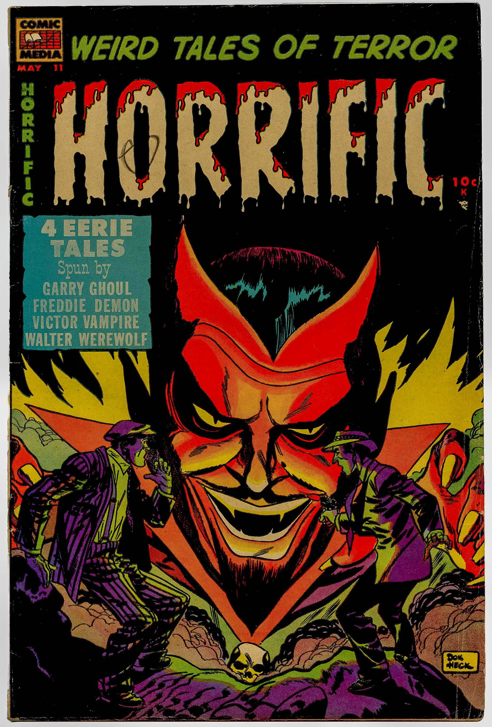 HORRIFIC #11 * 4.0 * Satan's Hard-Boiled Yeggs (1 of 2)