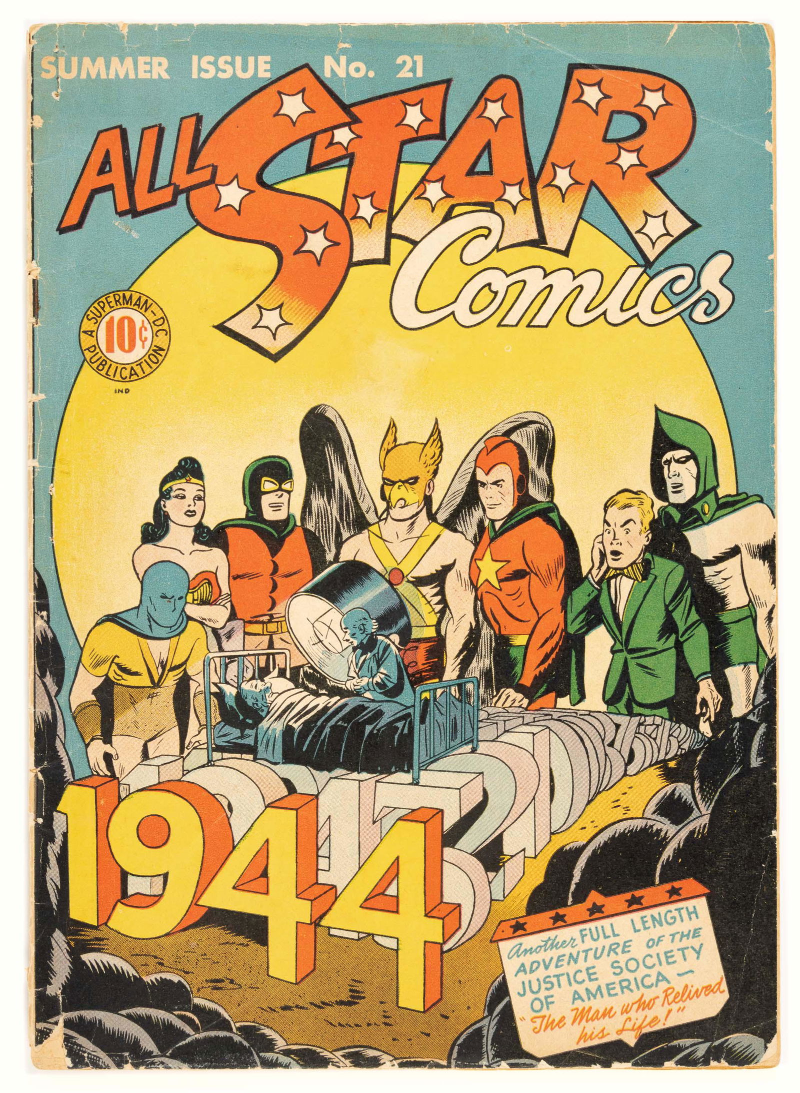 ALL-STAR COMICS #21 * 3.5 * The Original Super-Team (1 of 2)
