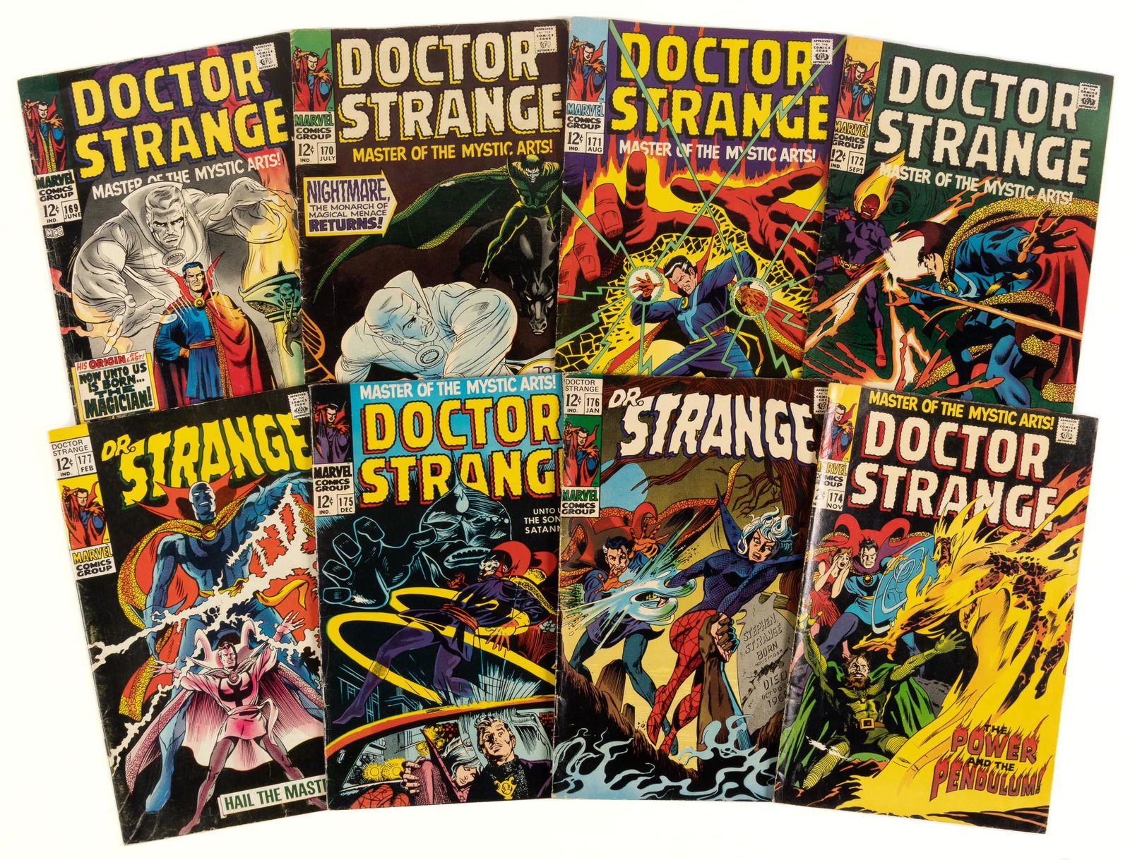 DOCTOR STRANGE * #'s 169-181 & MARVEL PREMIERE #3 * (1 of 4)