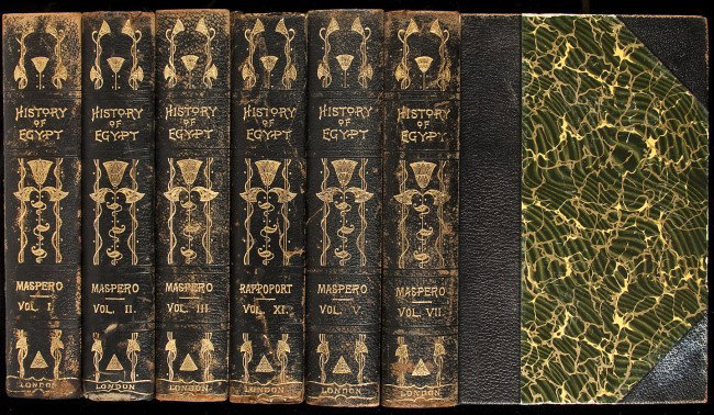 History of Egypt, Chaldea, Syria, Babylonia &c: Title: History of Egypt, Chaldea, Syria, Babylonia, and Assyria Author: Maspero, G[aston], et al. Description: 13 volumes. Edited by A.H. Sayce. Translated by M.L. McClure. Containing over 1200 plates