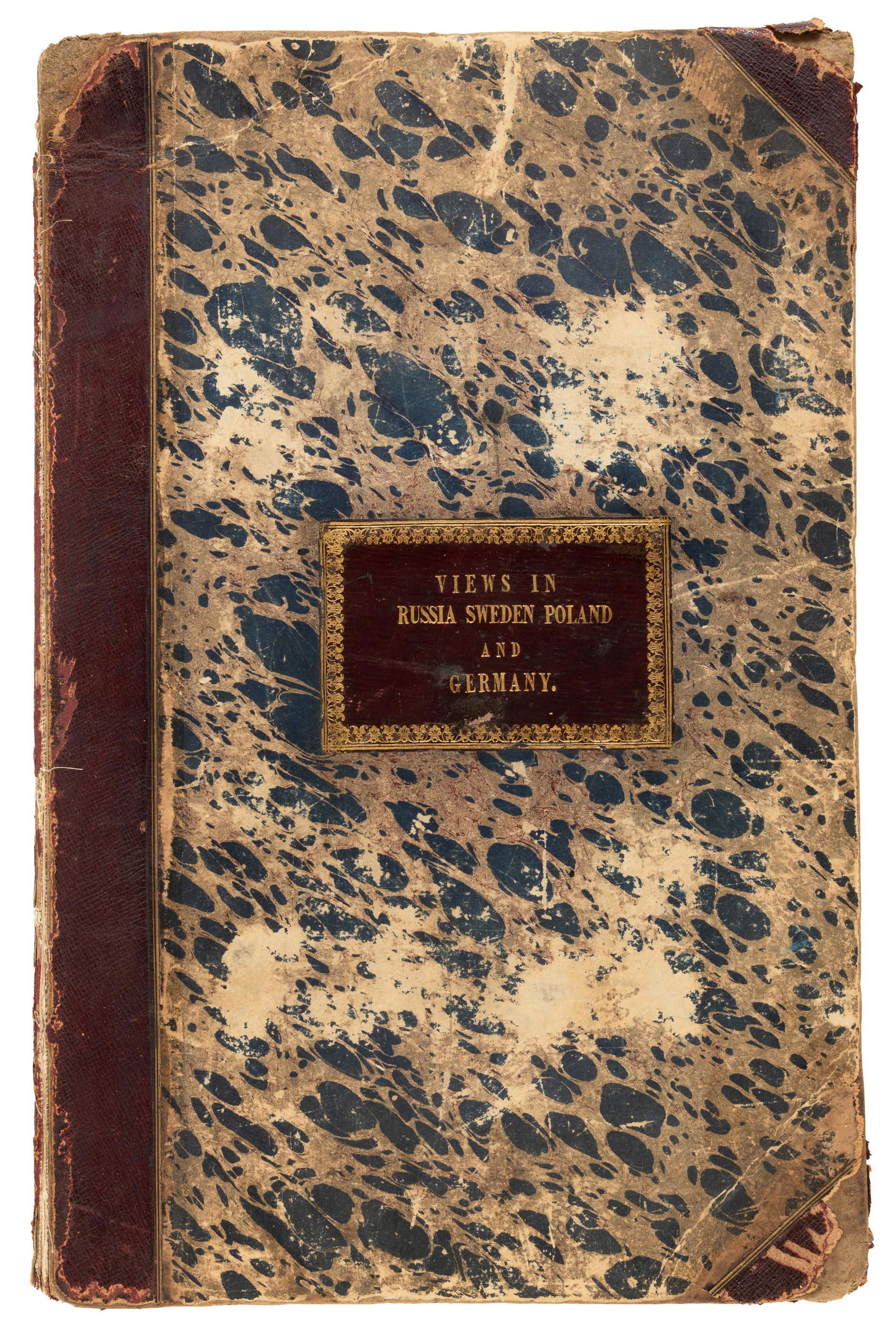 With 21 hand-colored lithographs: Heading: Author: [James, J.T.] Title: [Views in Russia, Sweden, Poland and Germany] Place Published: [London] Publisher:[John Murray] Date Published: [1826-27] Description: [42]