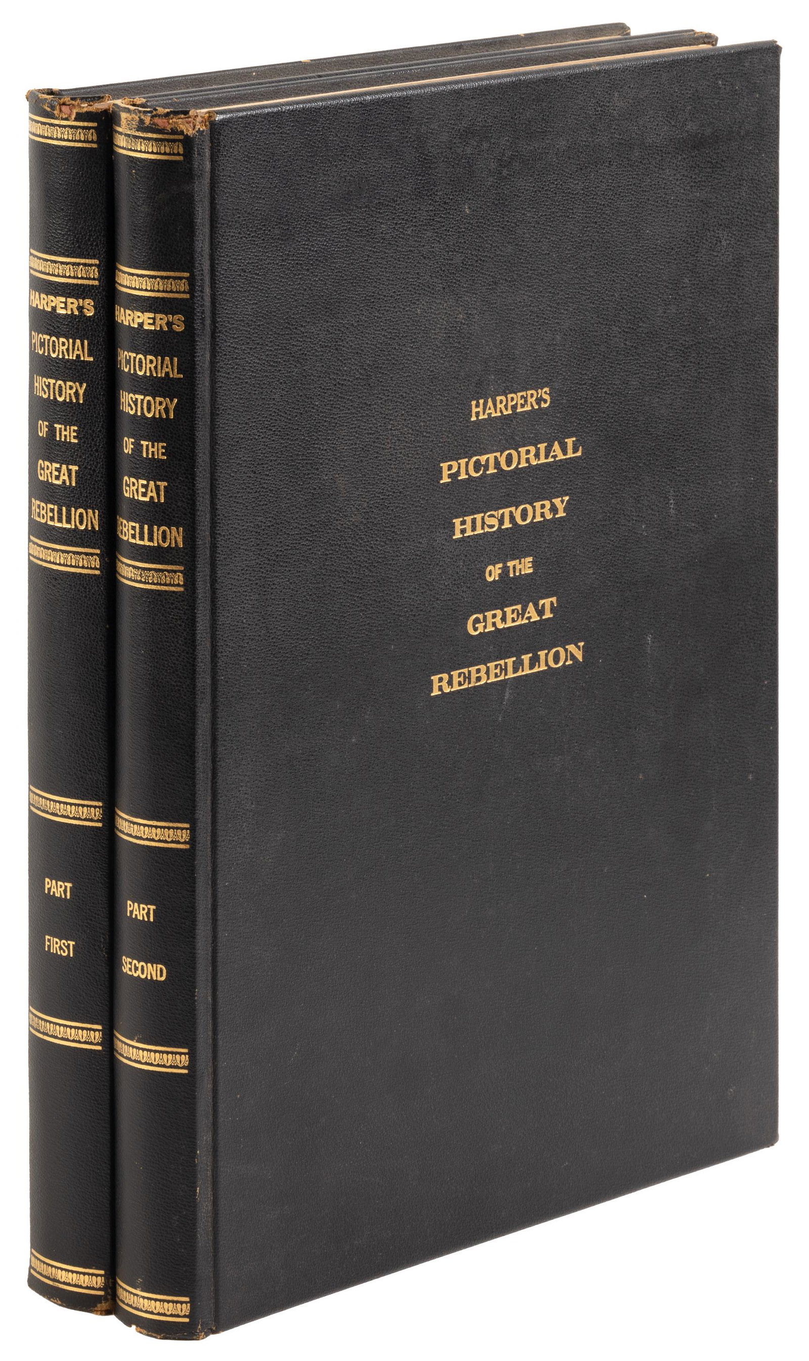 Harper's Pictorial History of the Great Rebellion: Heading: (Civil War) Author: Guernsey, Alfred H. and Henry M. Alden Title: Harper's Pictorial History of the Great Rebellion Place Published: New York Publisher:Harper & Bros Date Published: