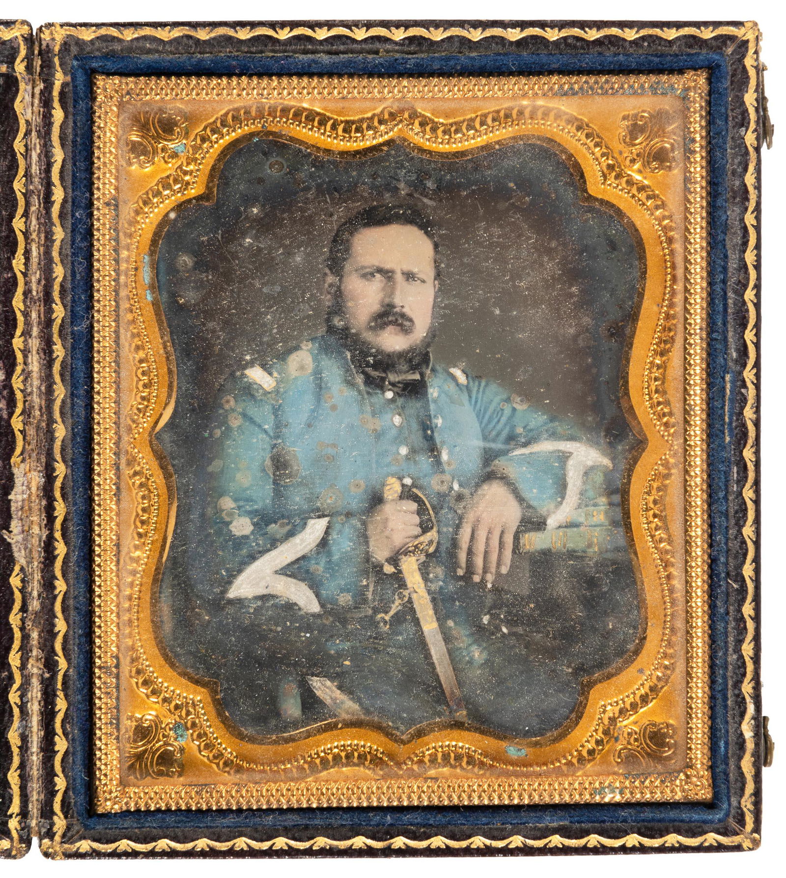 Daguerreotype of Mexican War soldier? (1 of 5)