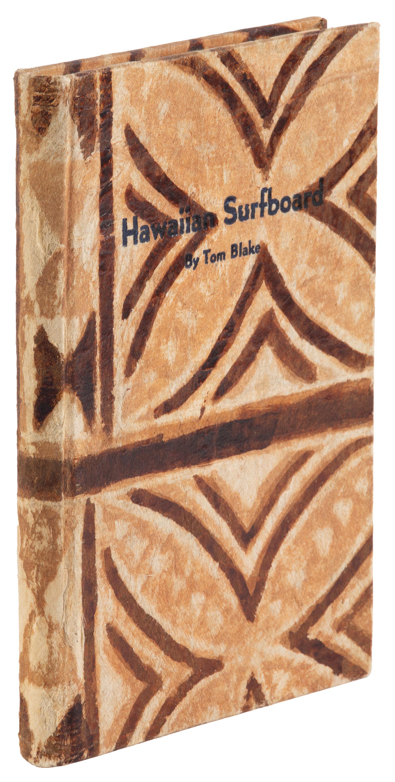 Rare work on Hawaii Surfing in tapacloth (1 of 10)