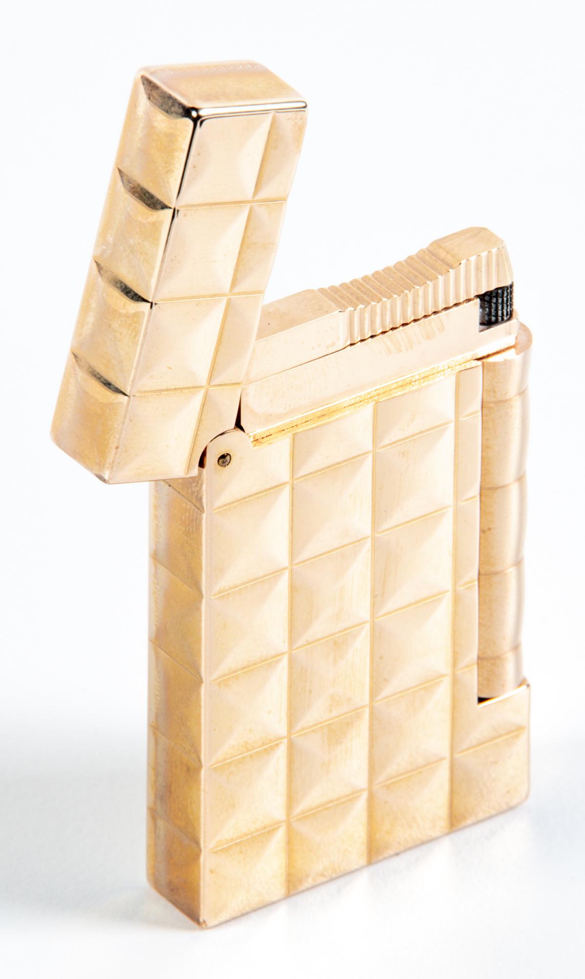 DUPONT Cote d'Azur Ltd Ed Gold-Plated Lighter (1 of 1)