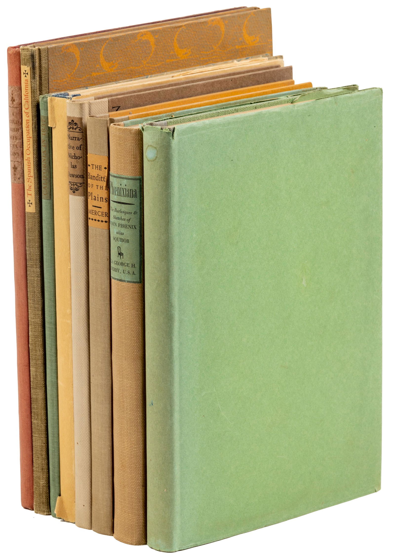 Eight titles printed at the Grabhorn Press (1 of 1)