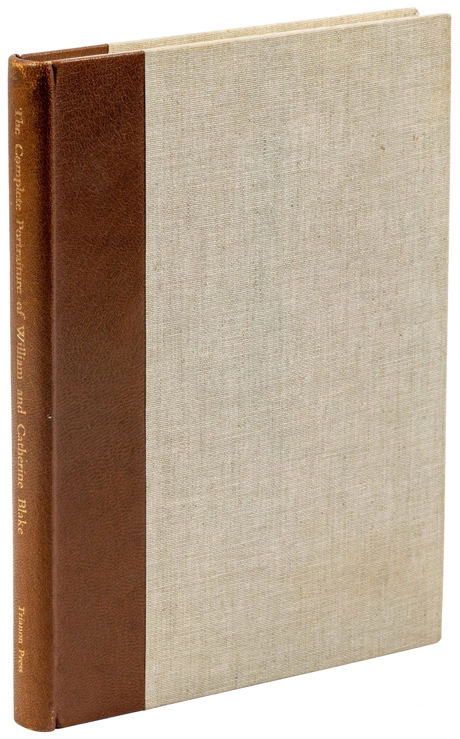 Trianon Blake, Portraits of William Blake: Heading: (Trianon Press) Author: Keynes, Geoffrey Title: The Complete Portraiture of William & Catherine Blake Place Published: London Publisher:Trianon Press Date Published: 1977 Descr