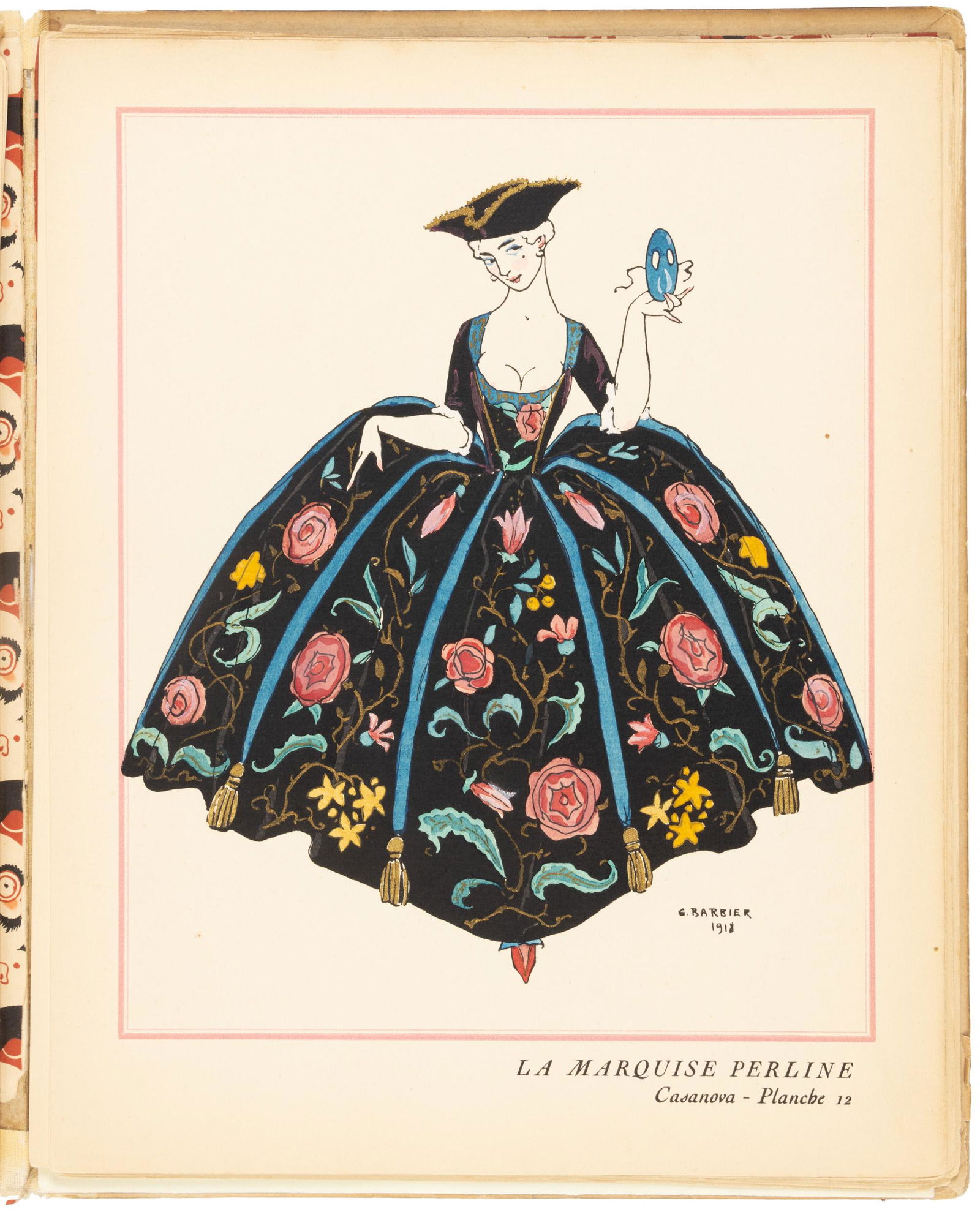 Casanova: DÃ©cors et Costumes...George Barbier: Heading: Author: Barbier, George Title: Casanova: DÃ©cors et Costumes par George Barbier (cover title) Place Published: Paris Publisher:Lucien Vogel Date Published: [1921] Description: