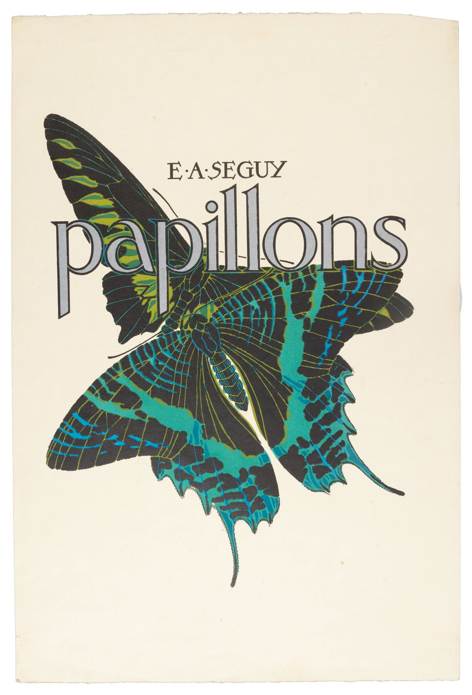 Papillions pochoir by E.A. SÃ©guy (1 of 1)