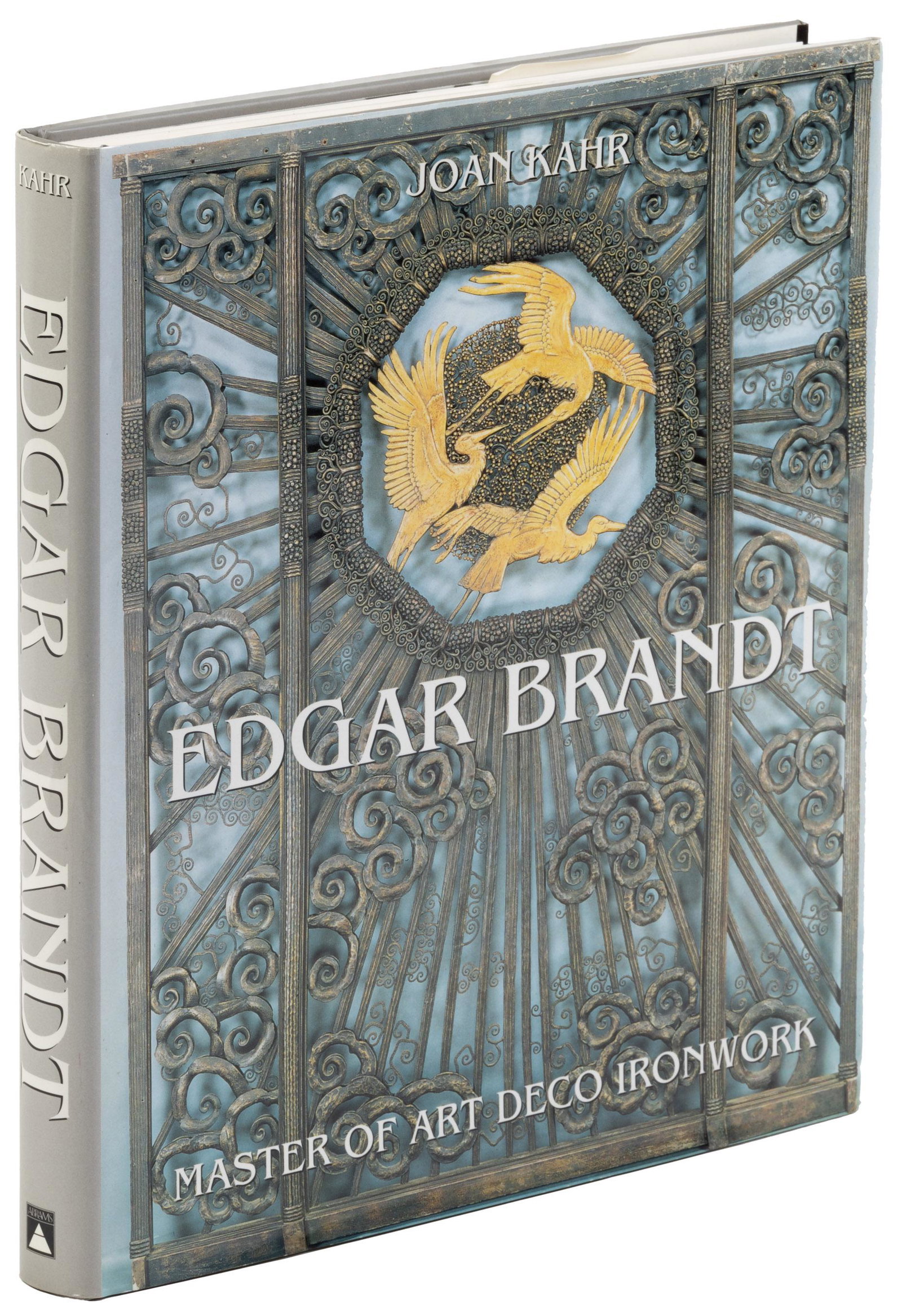 Edgar Brandt signed with inscription by the author: Heading: (Decorative Arts) Author: Kahr, Joan Title: Edgar Brandt: Master of Art Deco Ironwork Place Published: New York Publisher:Harry N. Abrams Date Published: [1999] Description: </
