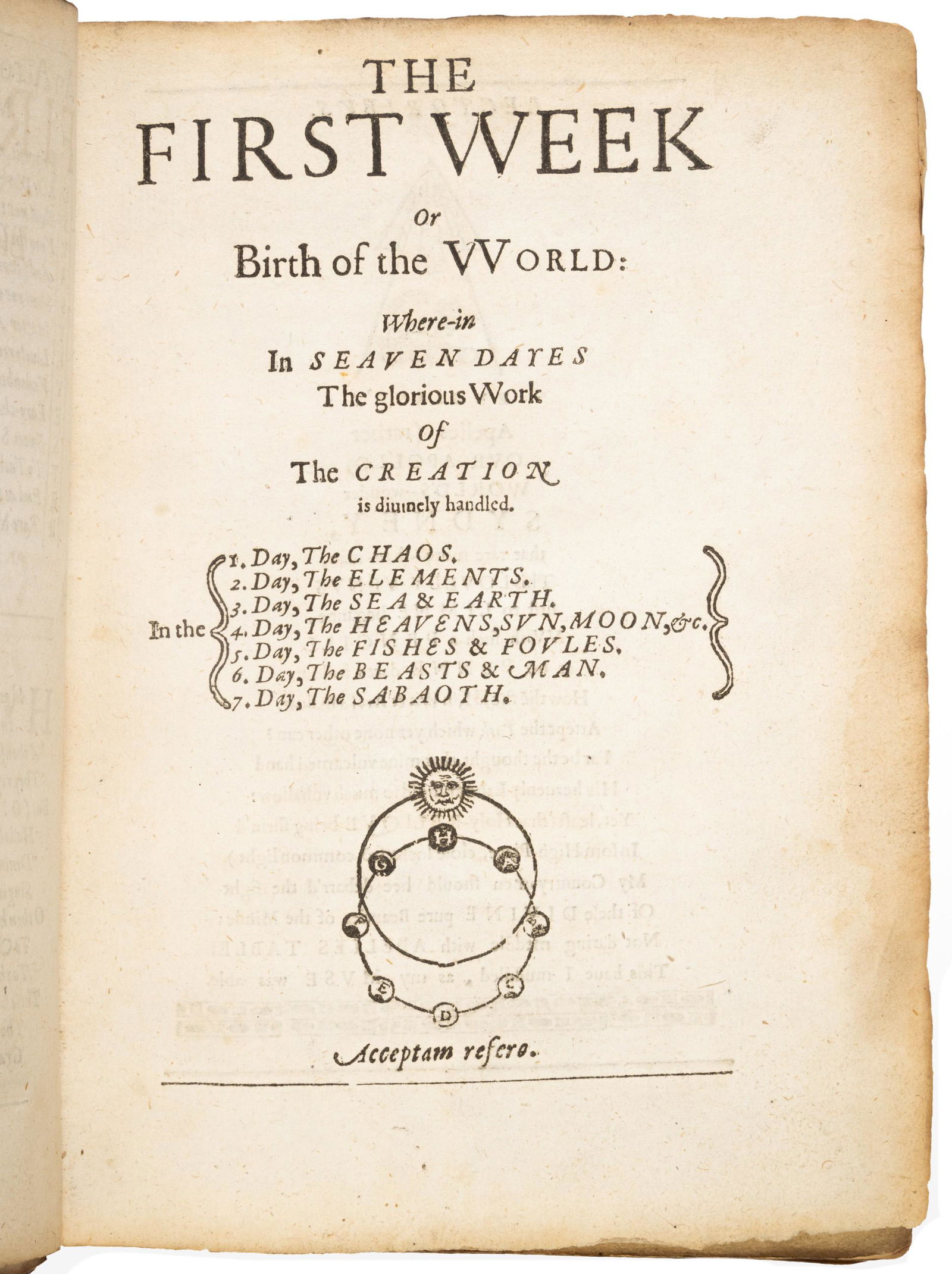 1613 Edition of Days and Weeks & The History of Judith (1 of 2)
