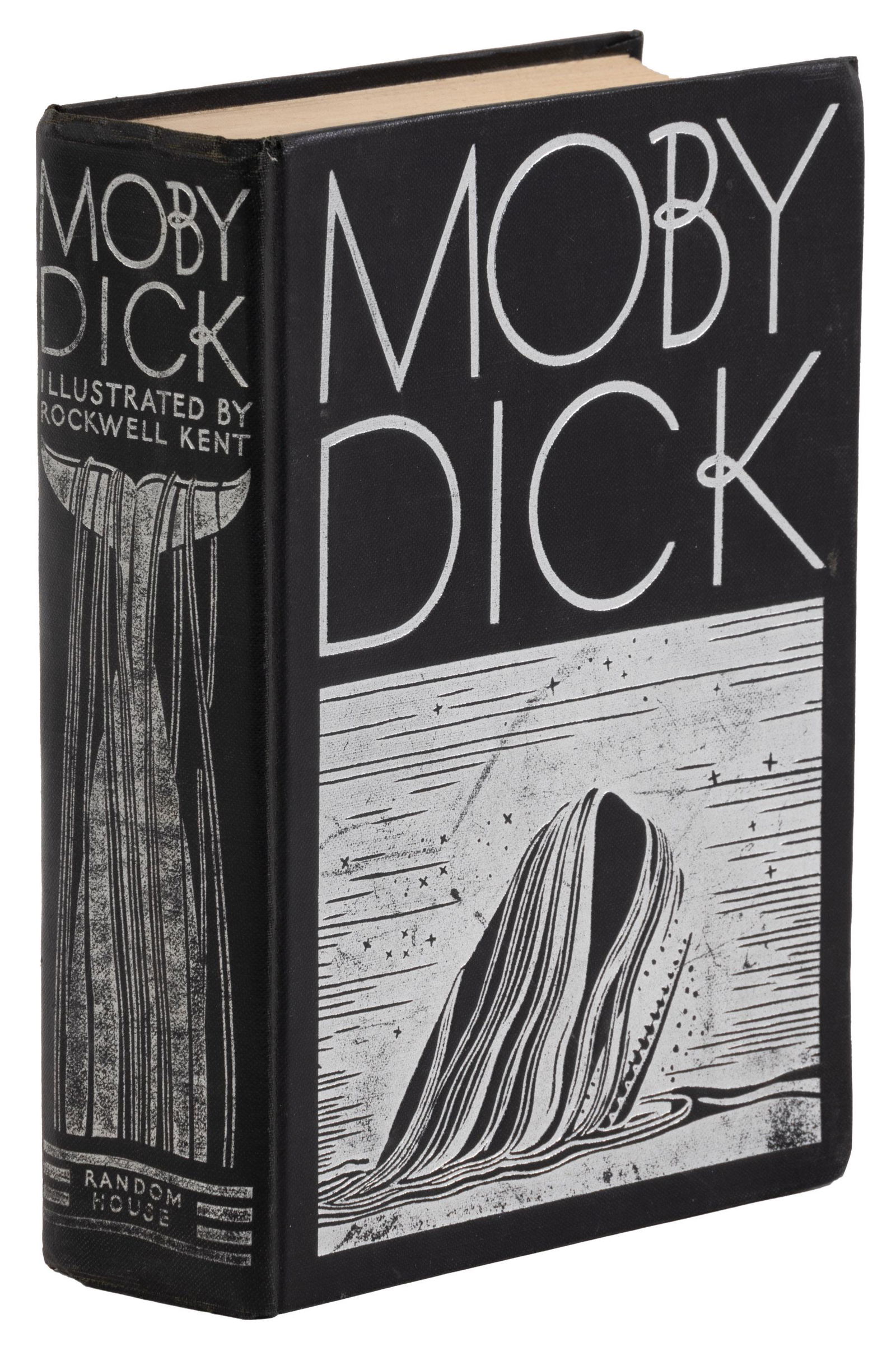 Moby Dick illus by Rockwell Kent 1930: Heading: (Kent, Rockwell) Author: Melville, Herman Title: Moby Dick Place Published: New York Publisher:Random House Date Published: 1930 Description: [xxxii], 822, [5] pp. Illus