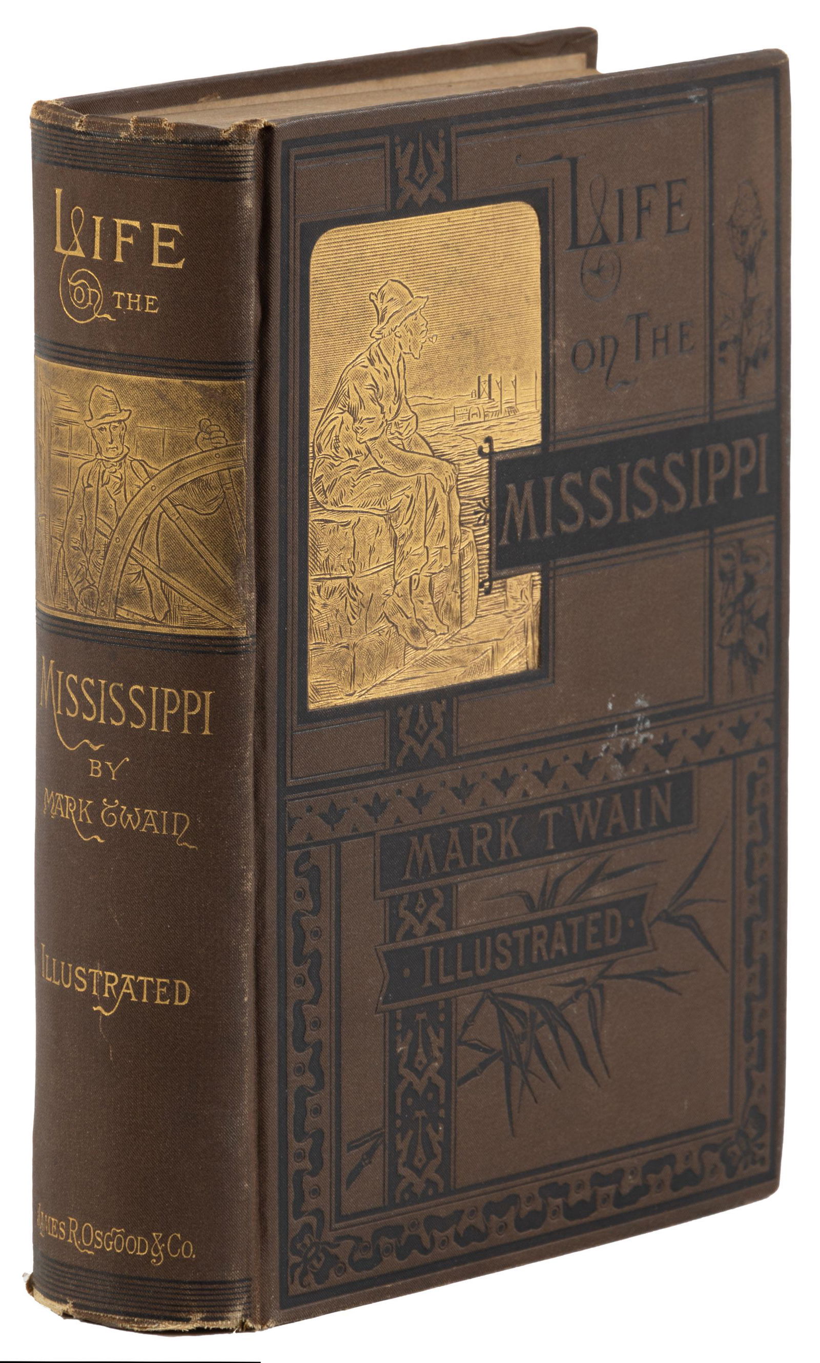 Twain's Life on the Mississippi, 1st Edition (1 of 1)