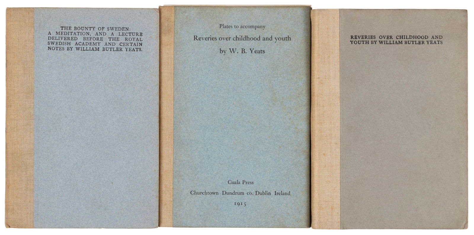 W.B. Yeats Reveries Over Childhood and Youth (1 of 3)