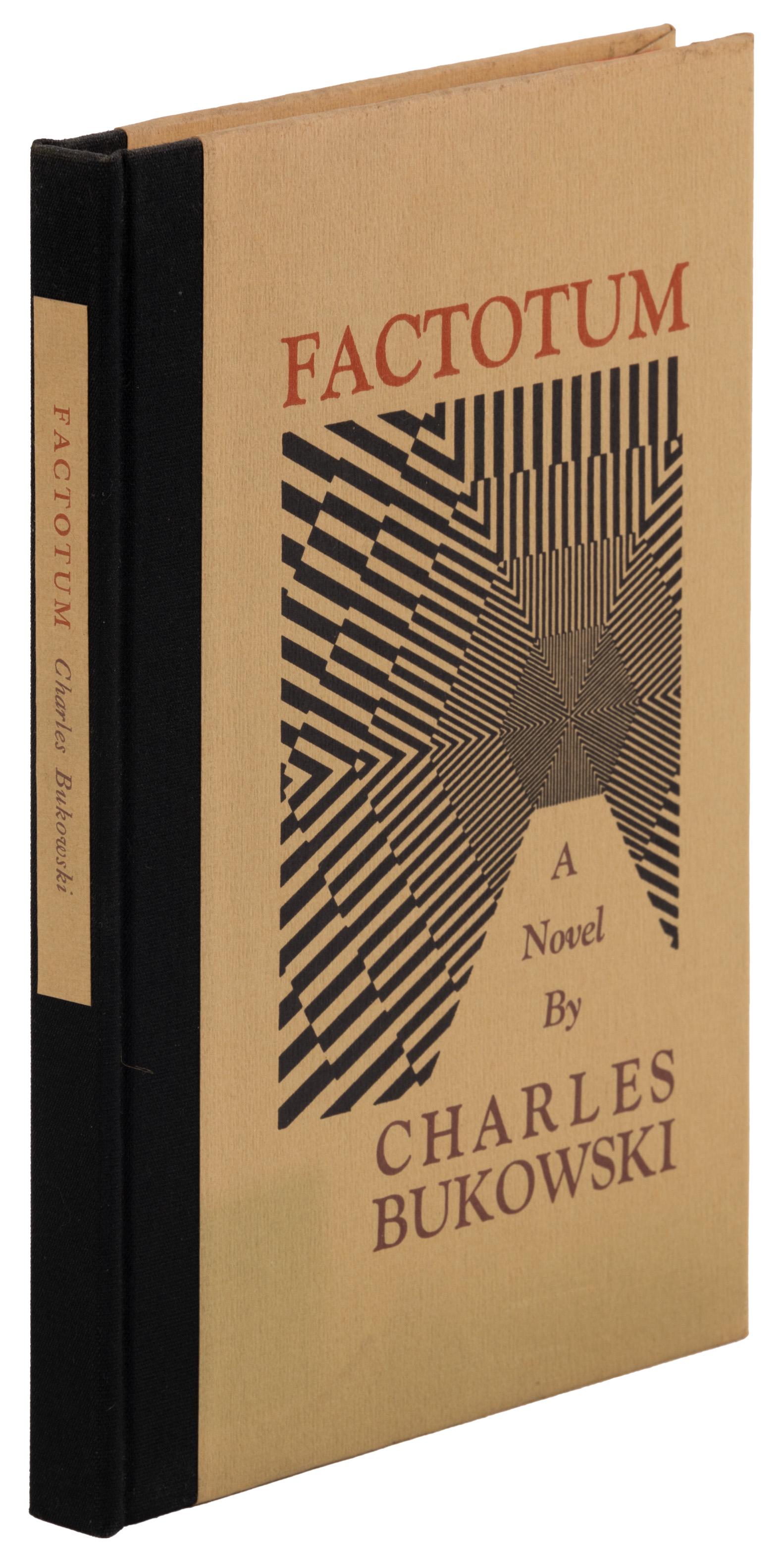 Bukowski's Factotum 1st ed (1 of 1)