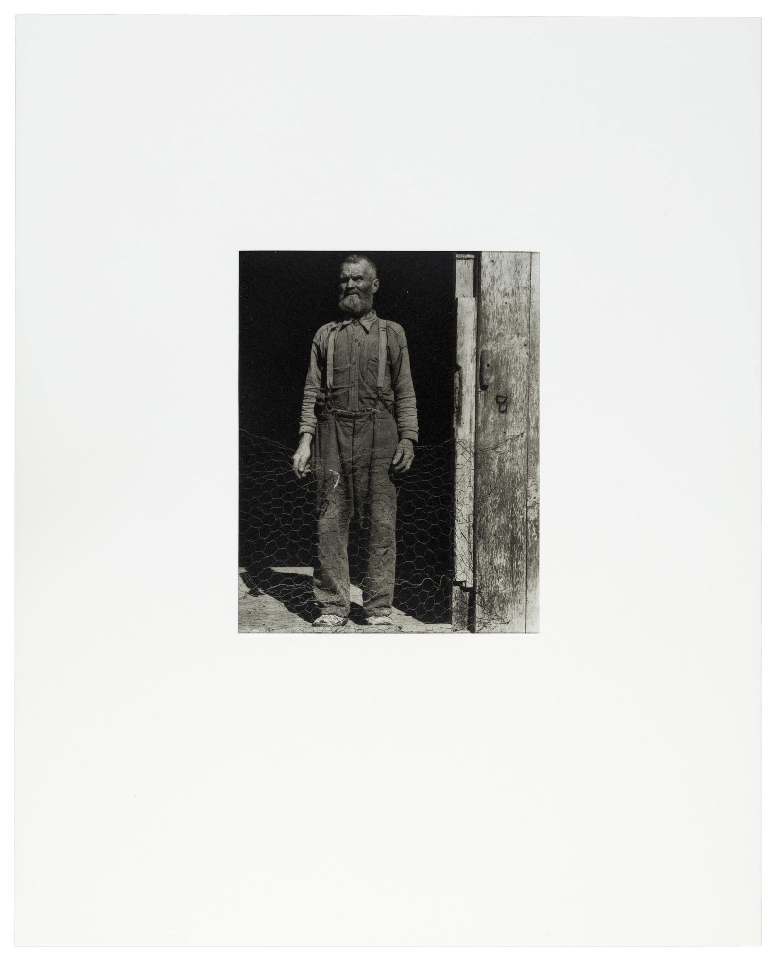 Fisherman, GaspÃ©, 1936 photogravure (1 of 1)