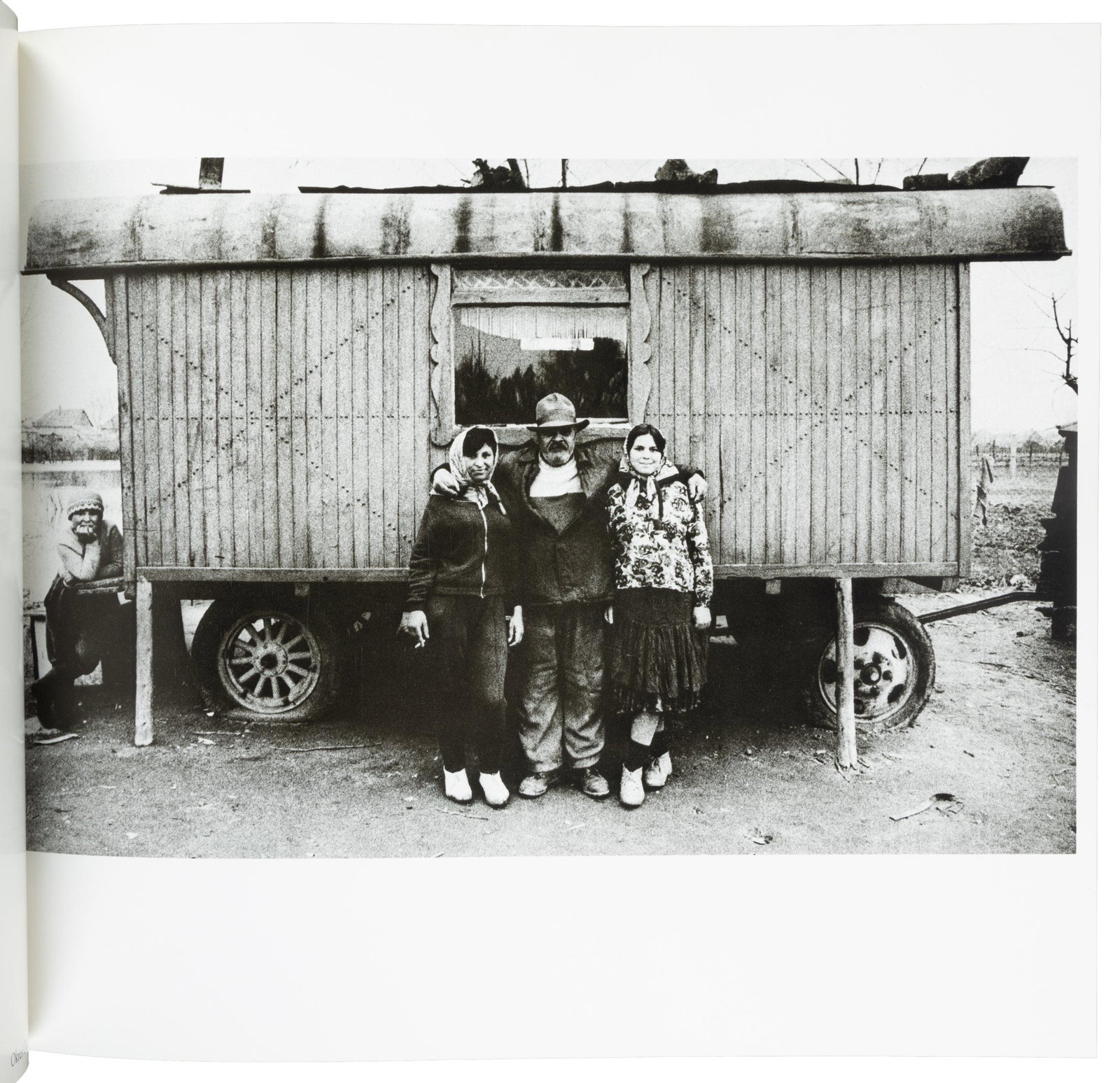 Koudelka's photographs of Romani villagers: Heading: Author: Koudelka, Josef Title: Gypsies Place Published: [New York] Publisher:Aperture Date Published: [1975] Description: Plates throughout from photographs by Kou