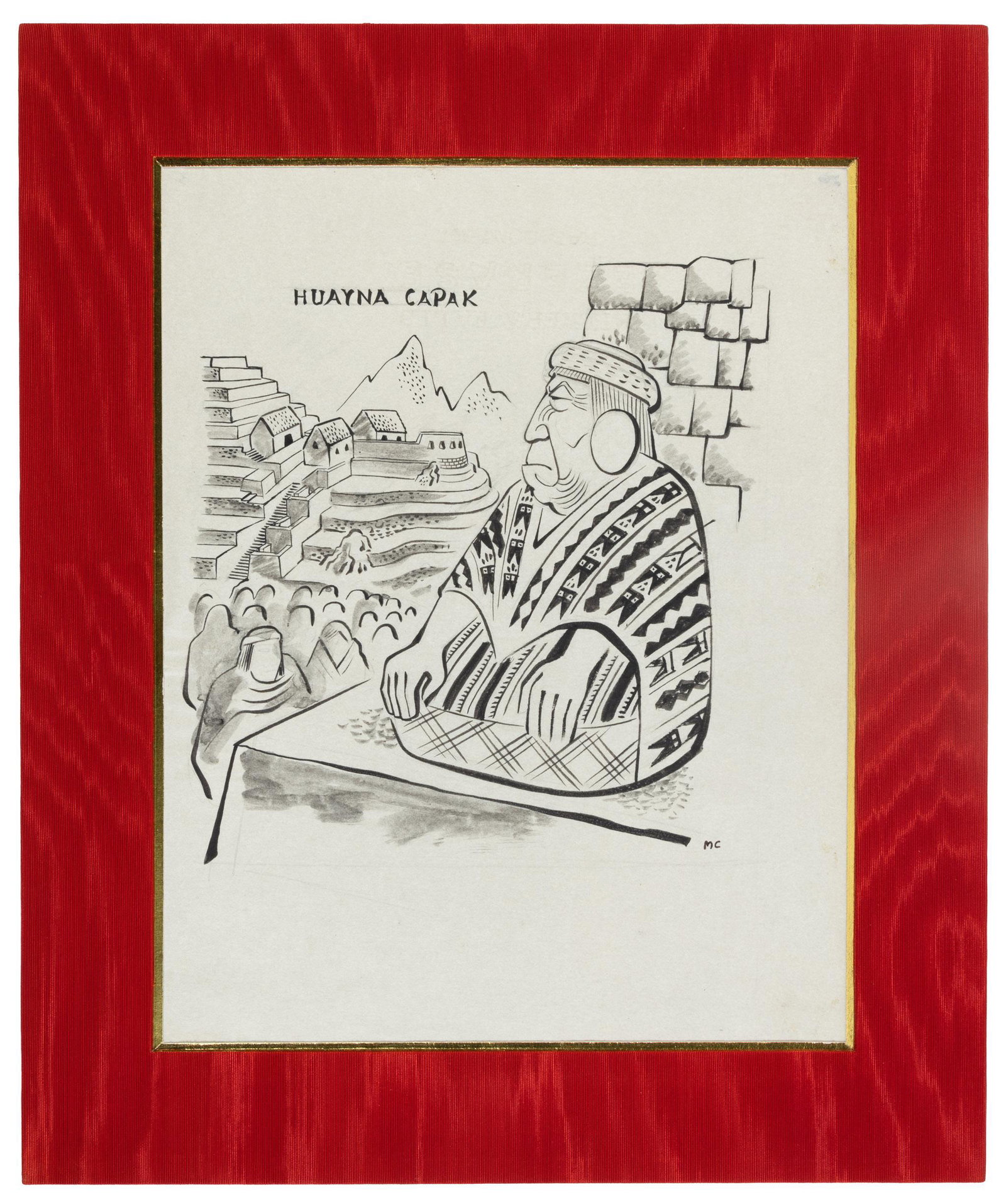 Ten original drawings by Miguel Covarrubias (1 of 7)