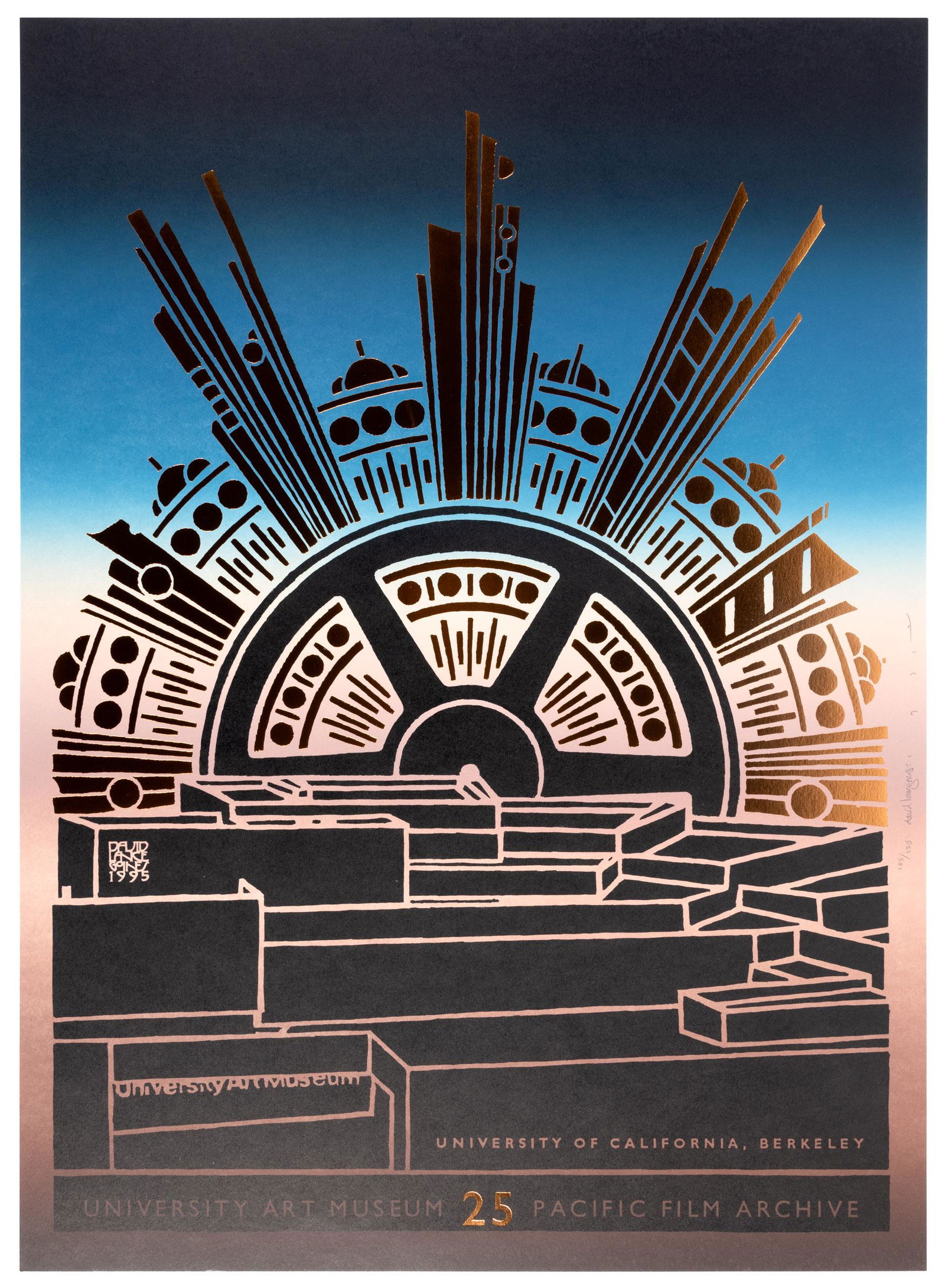 With copper foil signed by David Lance Goines (1 of 1)