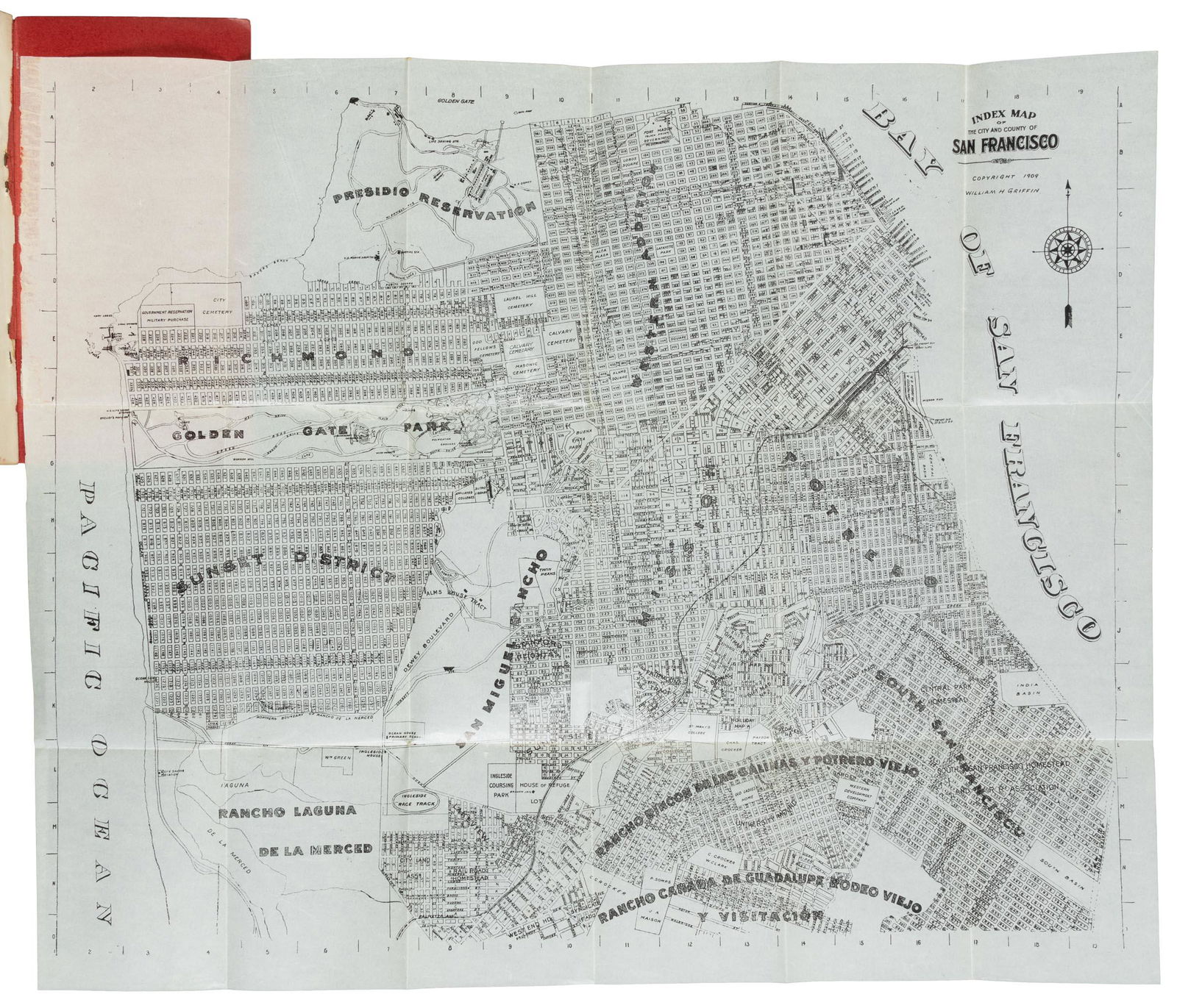 Griffin's S.F. Directory with map 1909 (1 of 4)