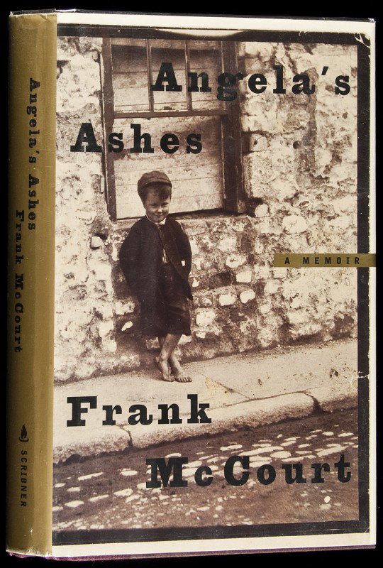 Angela's Ashes 1st in dj by Frank McCourt: Title: Angela's Ashes Author: McCourt, Frank Description: Cloth-backed boards, dust jacket. First Edition.A "luminous memoir" of Frank McCourt about life growing up in a poor Irish Catholic home. Head