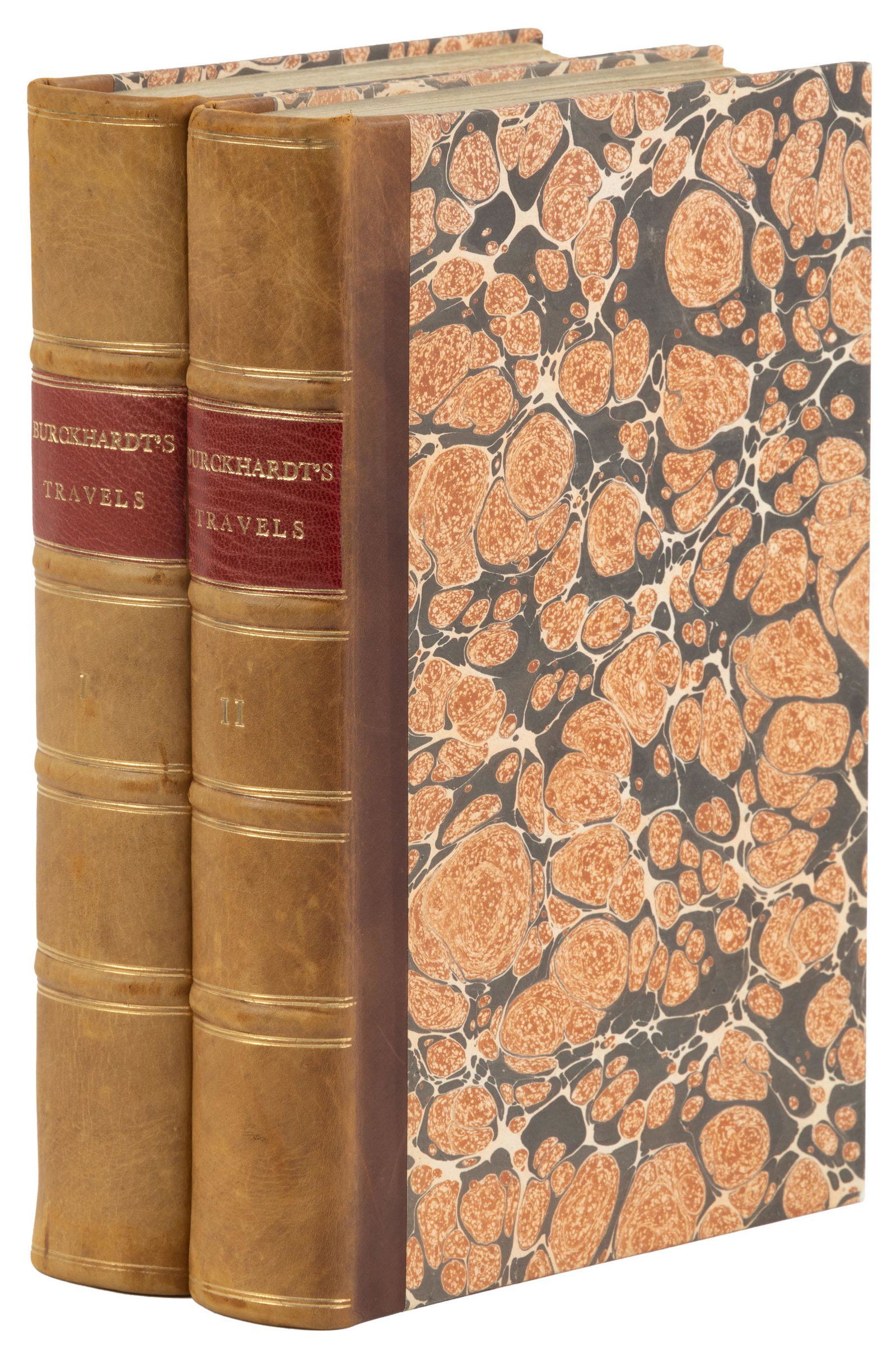 Burckhardt's Travels in Arabia Octavo Edition 1829: Heading: Author: Burckhardt, John Lewis Title: Travels in Arabia Comprehending an Account of Those Territories in Hedjaz Which the Mohammedans Regard as Sacred Place Published: London Publisher:Henry