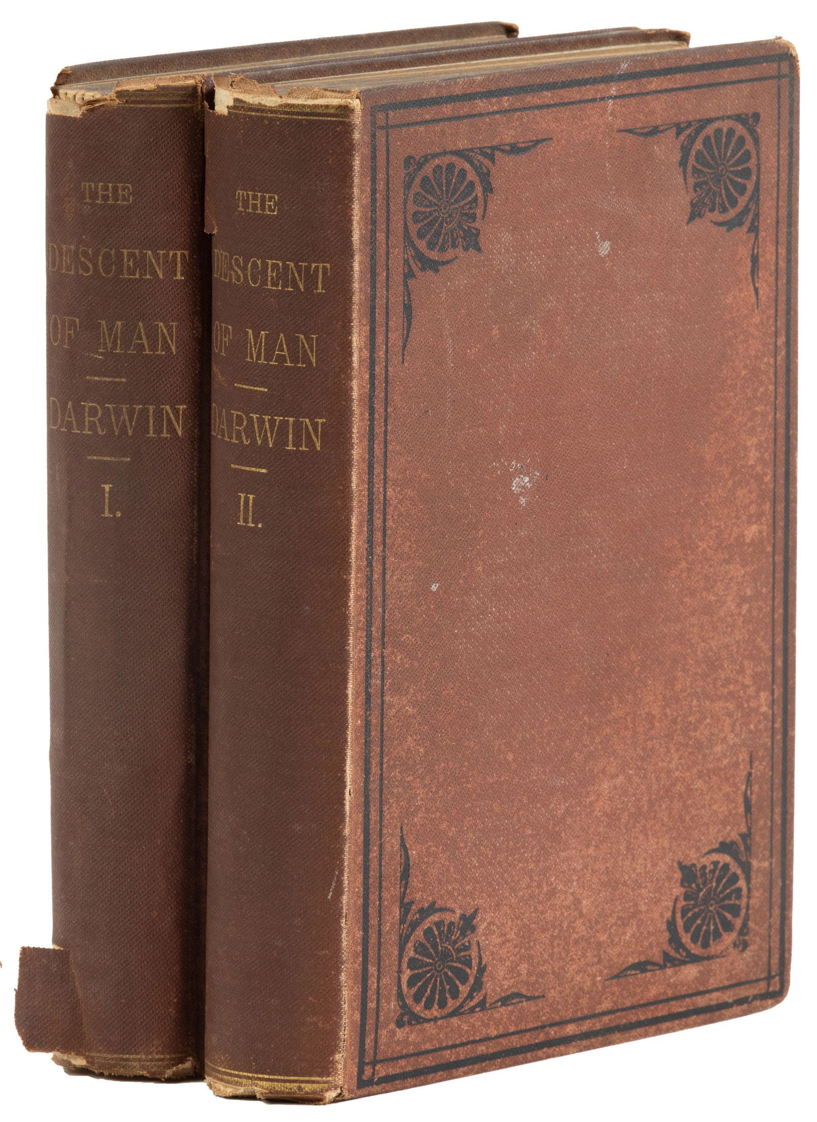 Darwin's Descent of Man First American Edition (1 of 6)