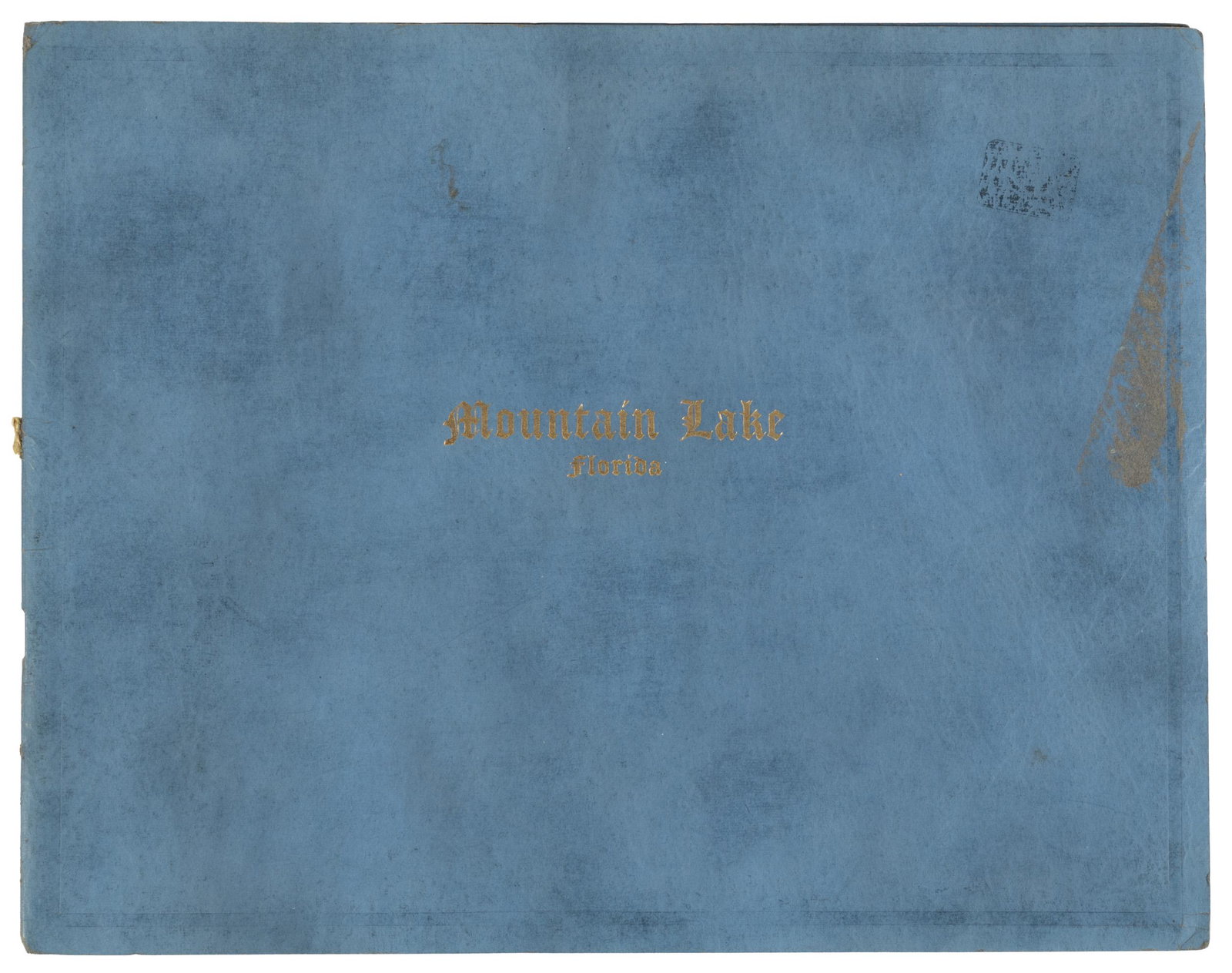 Mountain Lake Florida 1927-1928 promotional: Heading: (Mountain Lake Florida) Author: Title: Mountain Lake, Florida: A private park of thirty-five hundred acres, in the beautiful ridge and lake country, with residential club-house and eighteen-h