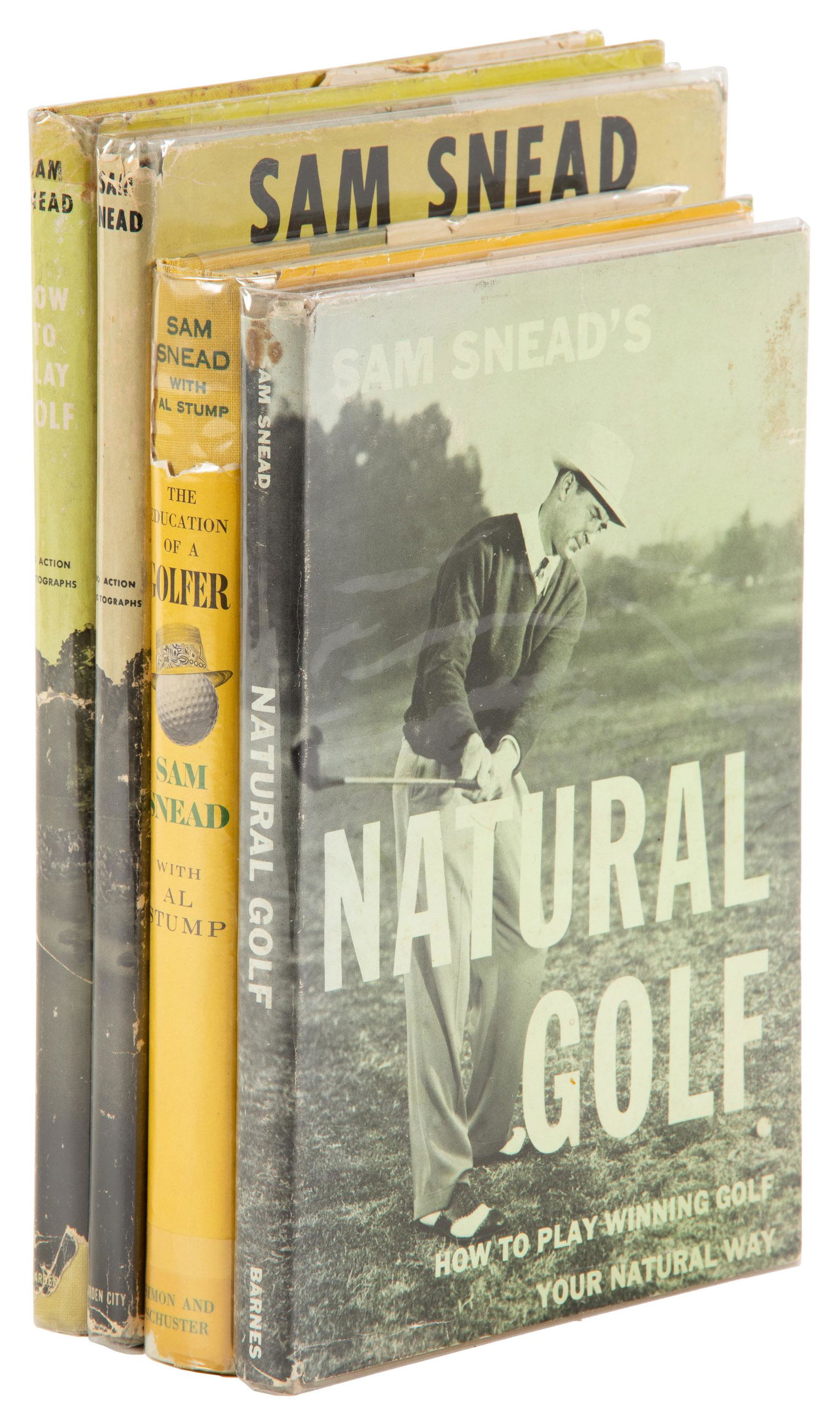 4 Volumes from Golf legend Sam Snead (1 of 1)