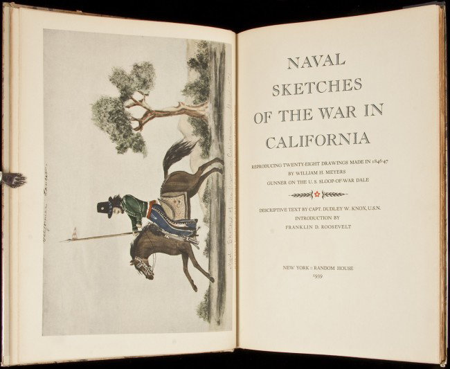 Naval Sketches of the War in California: Title: Naval Sketches of the War in California reproducing twenty-eight Drawings made in 1846-47 by William H. Meyers, Gunner on the U.S. Sloop-of-War Dale Author: Meyers, William H. Description: Desc