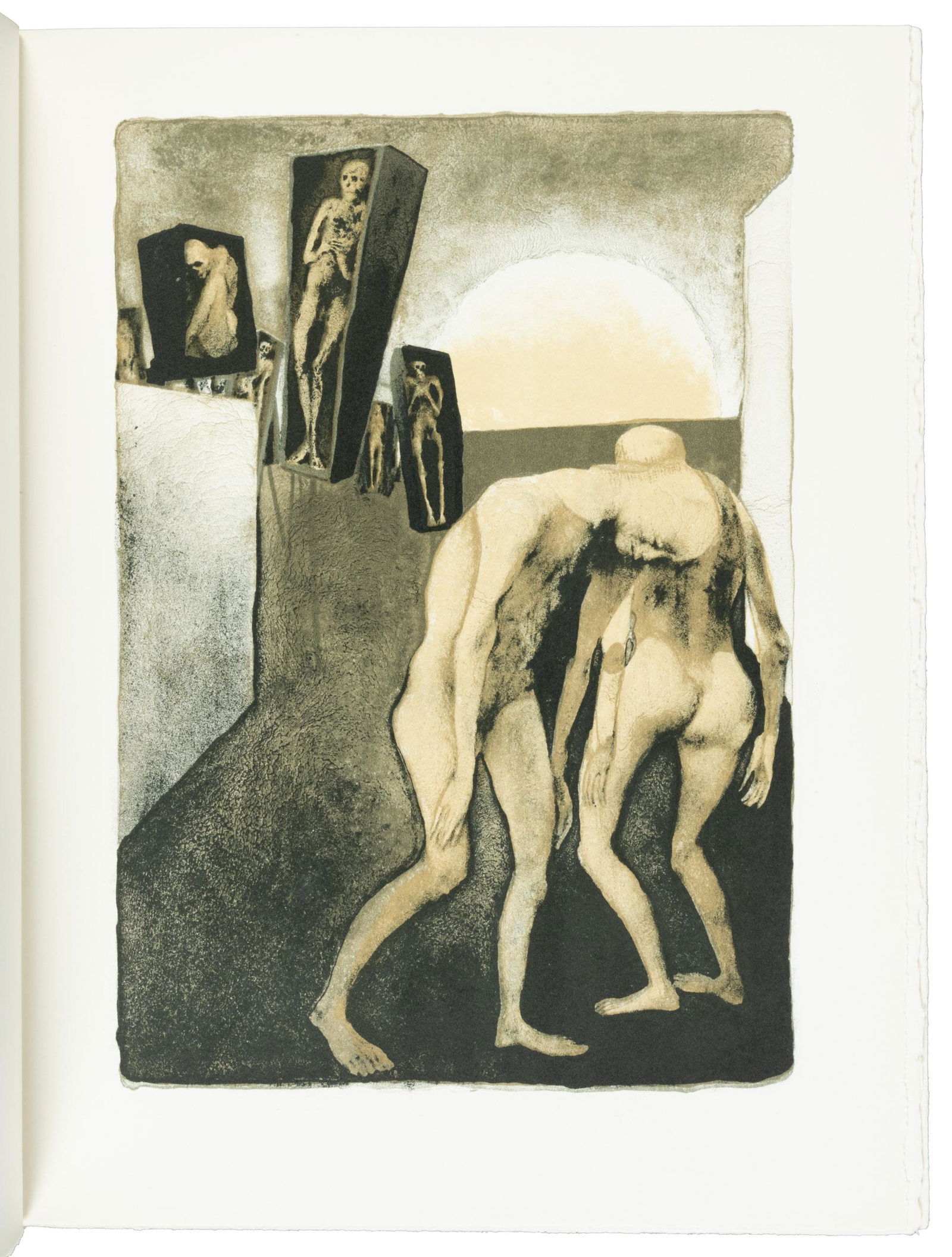 Poe's Mask of the Red Death 1/500: Heading: Author: Poe, Edgar A. Title: The Mask of the Red Death: A Fantasy Place Published: Baltimore Publisher:Aquarius Press Date Published: 1969 Description: With 16 col