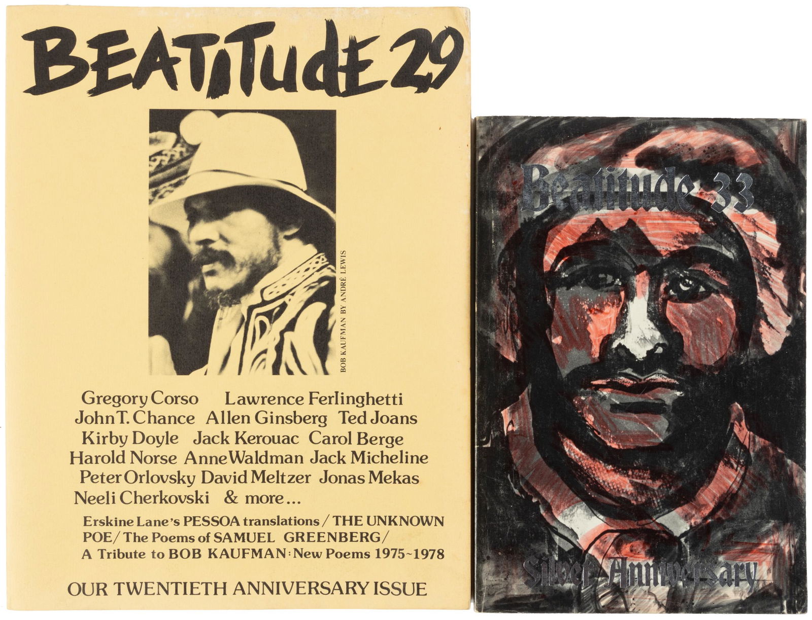 2 issues of Beatitude signed by Ferlinghetti and others (1 of 1)