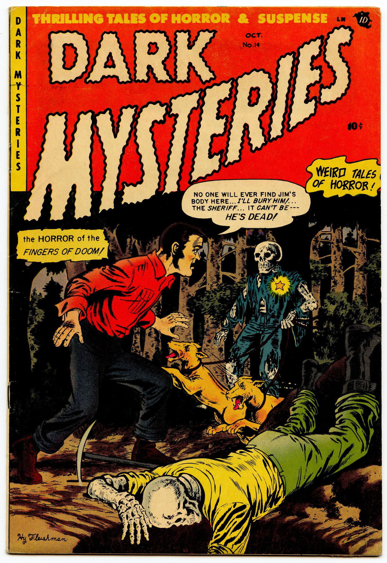DARK MYSTERIES #14 * 5.5 * Alleged CRAIG Copycat (1 of 2)